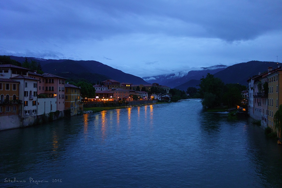 Bassano del Grappa blue hour