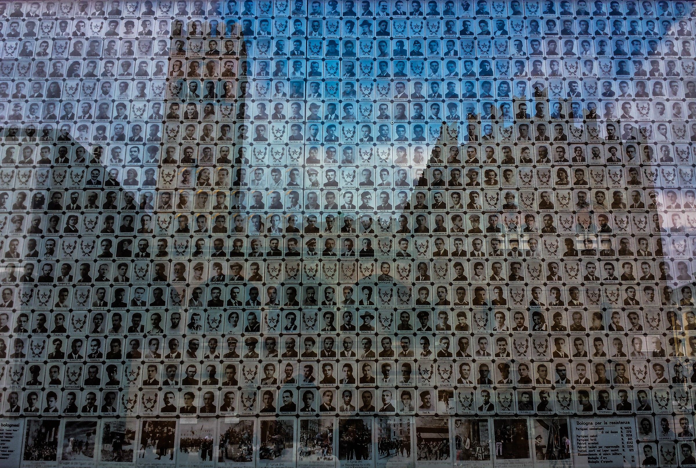 Il riflesso di Bologna sui Martiri della Resistenza.