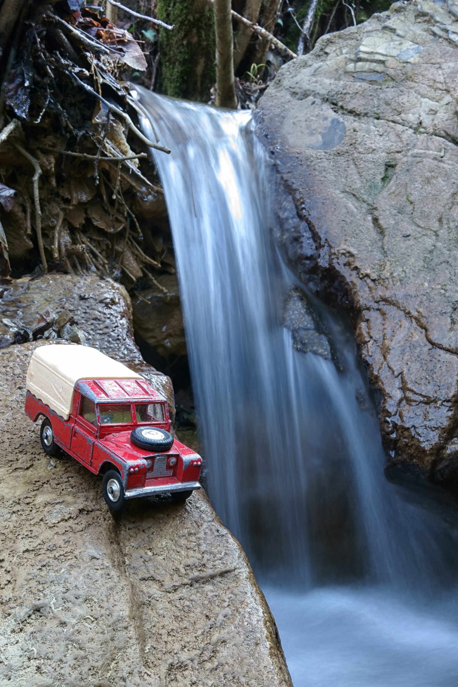 approaching the river