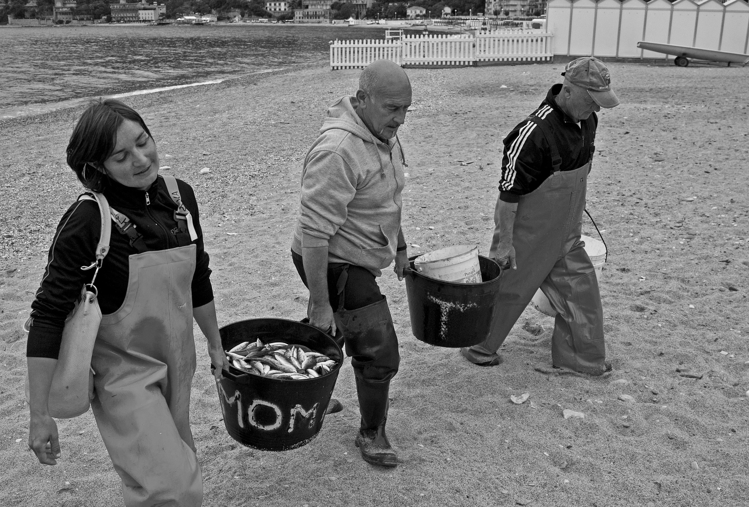 Pescatore Donna a Noli....