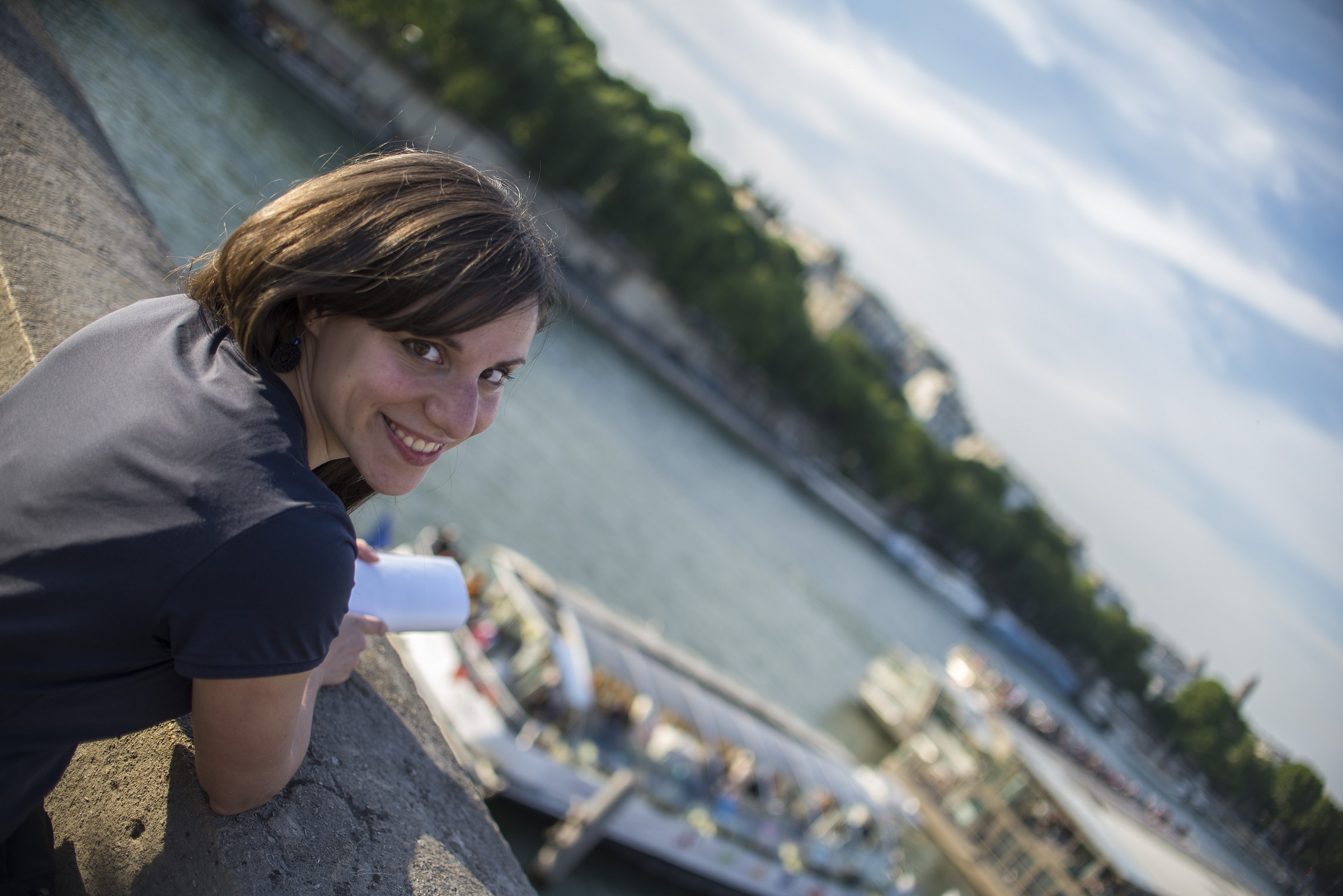 smile on the Seine