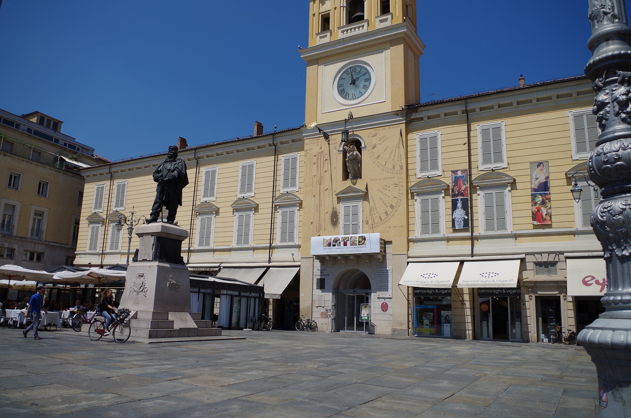 Parma: Piazza Garibaldi.