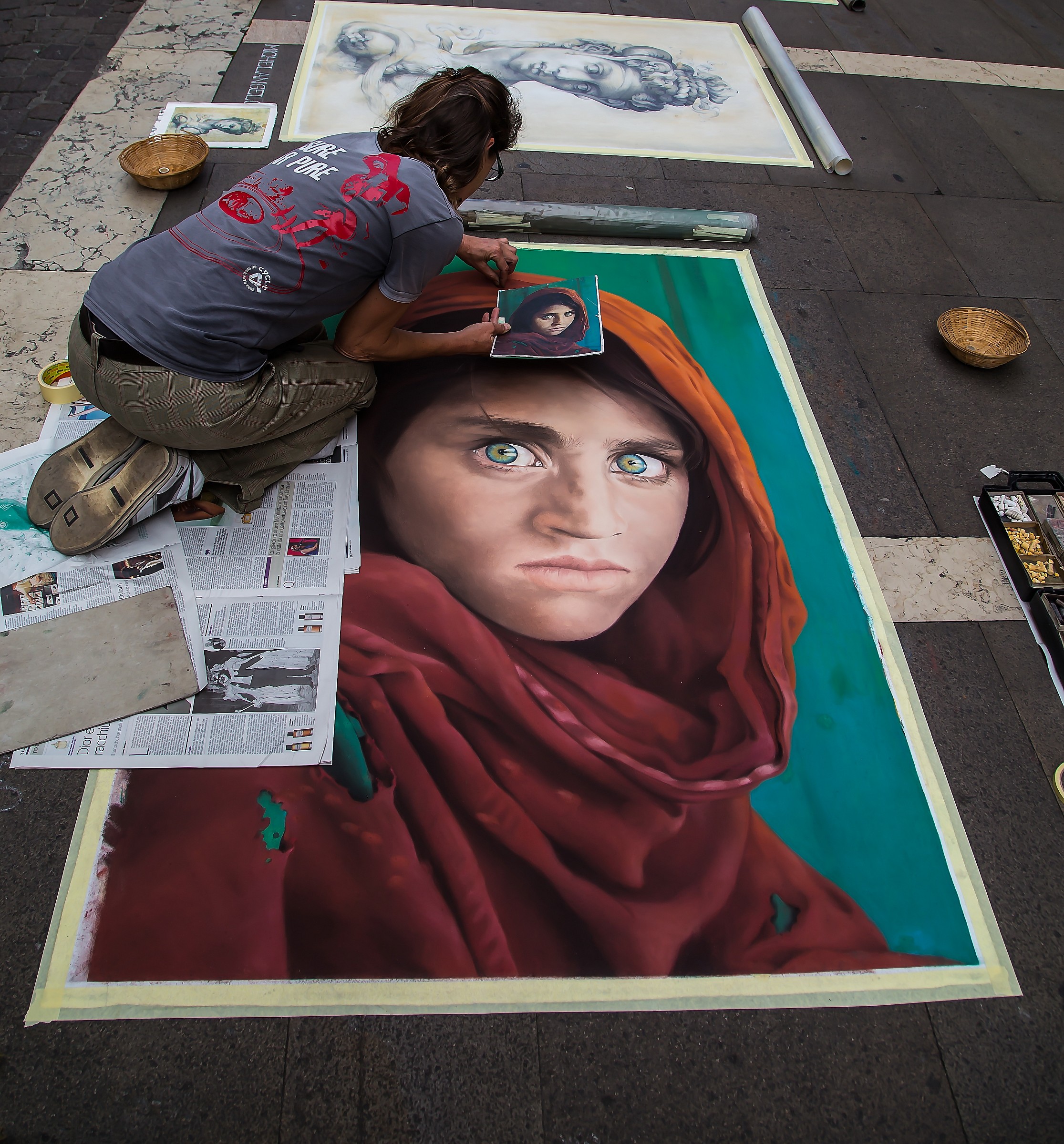 Lo sguardo magnetico della ragazza afgana(Sharbat Gula)