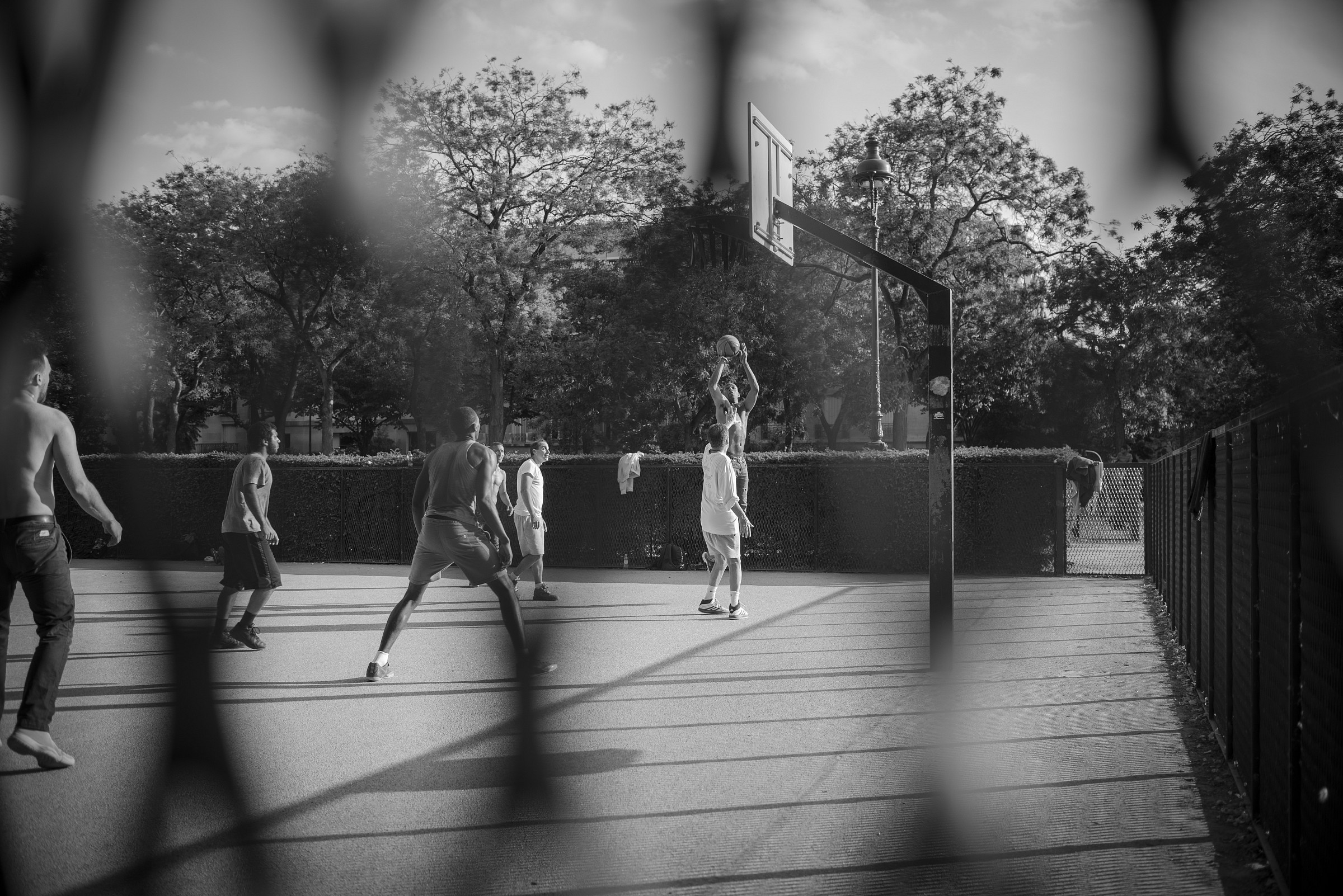 playground basketball in Paris