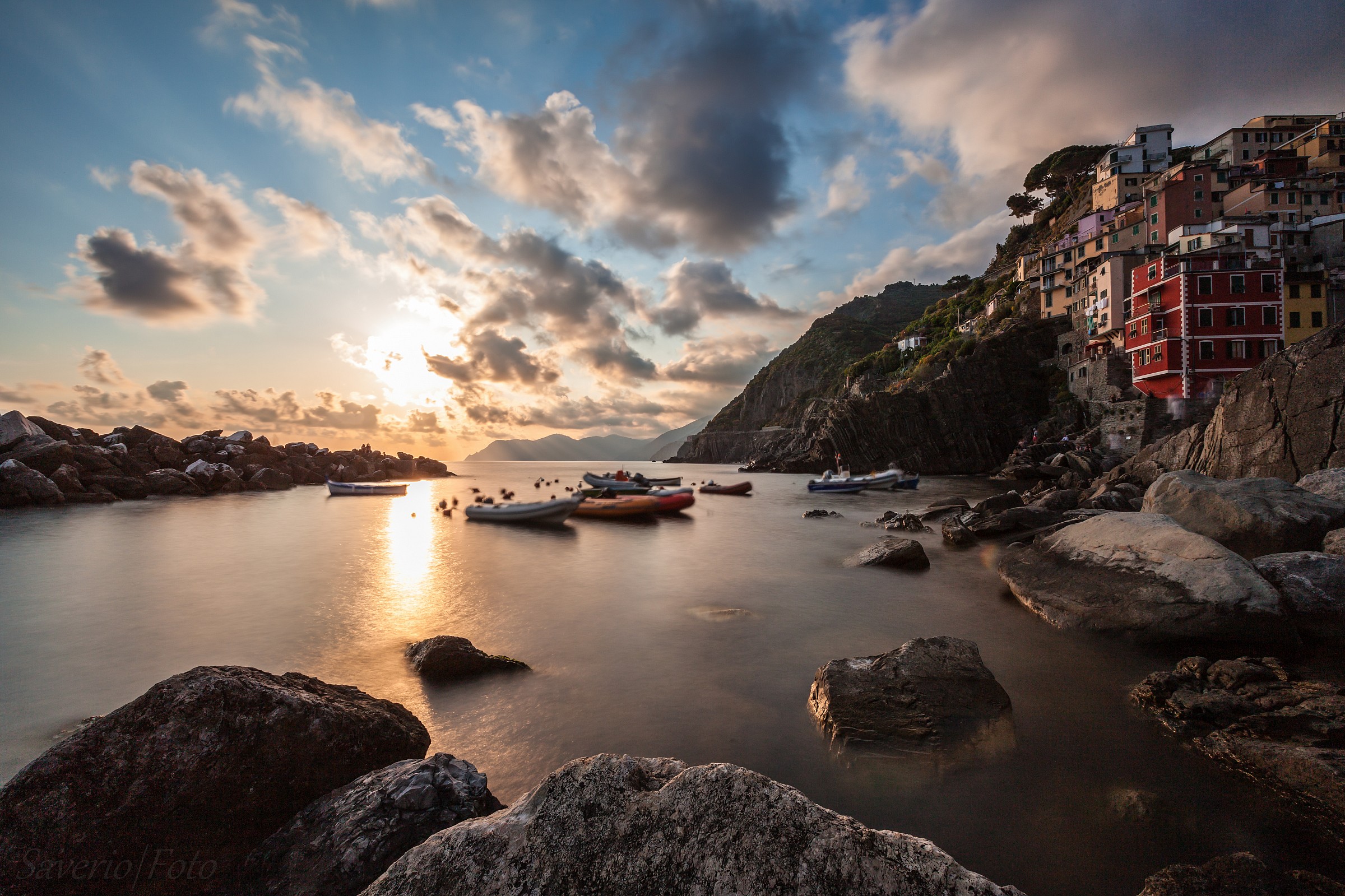 Tramonto a Riomaggiore