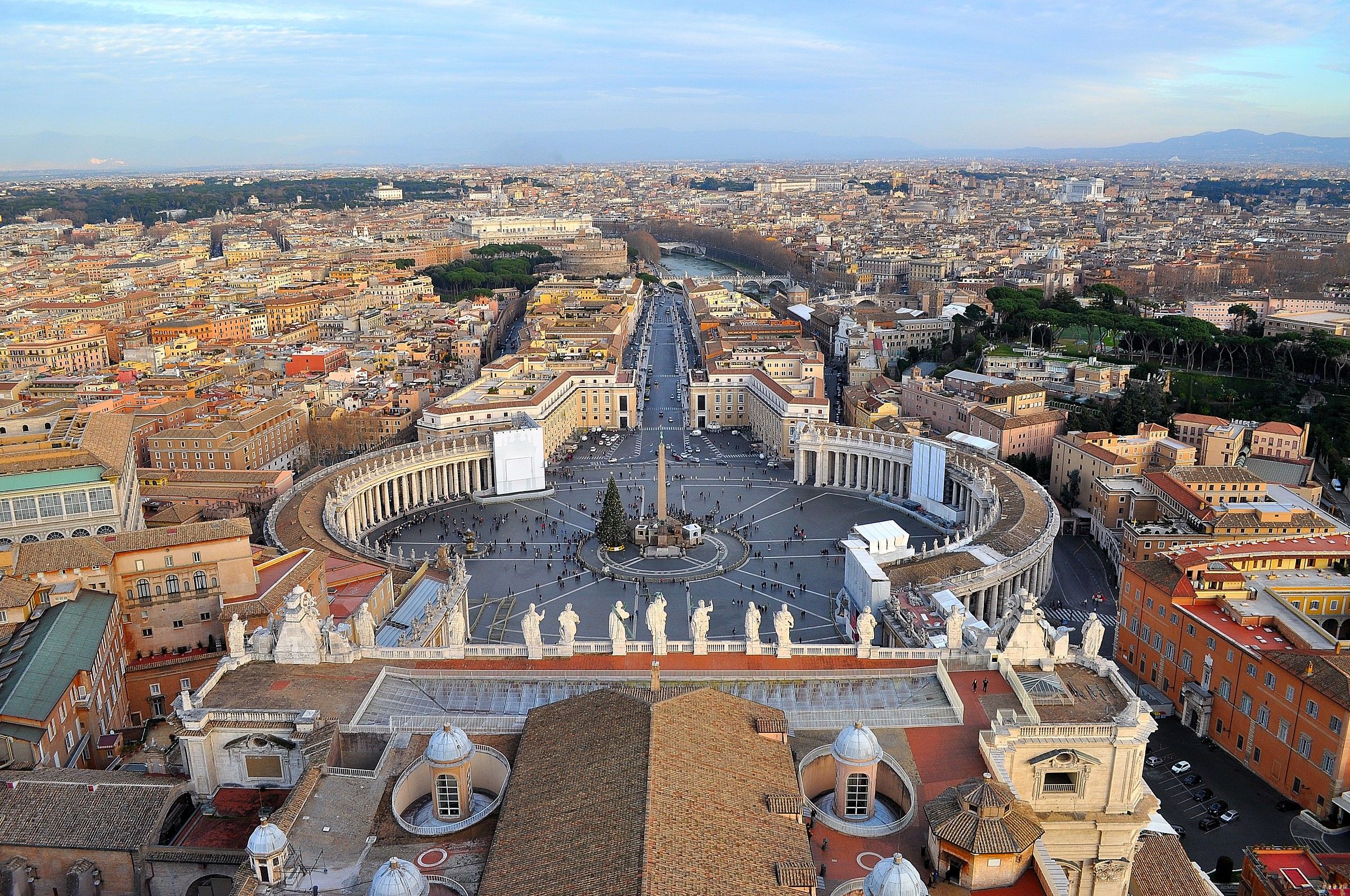 dalla cupola di s. pietro