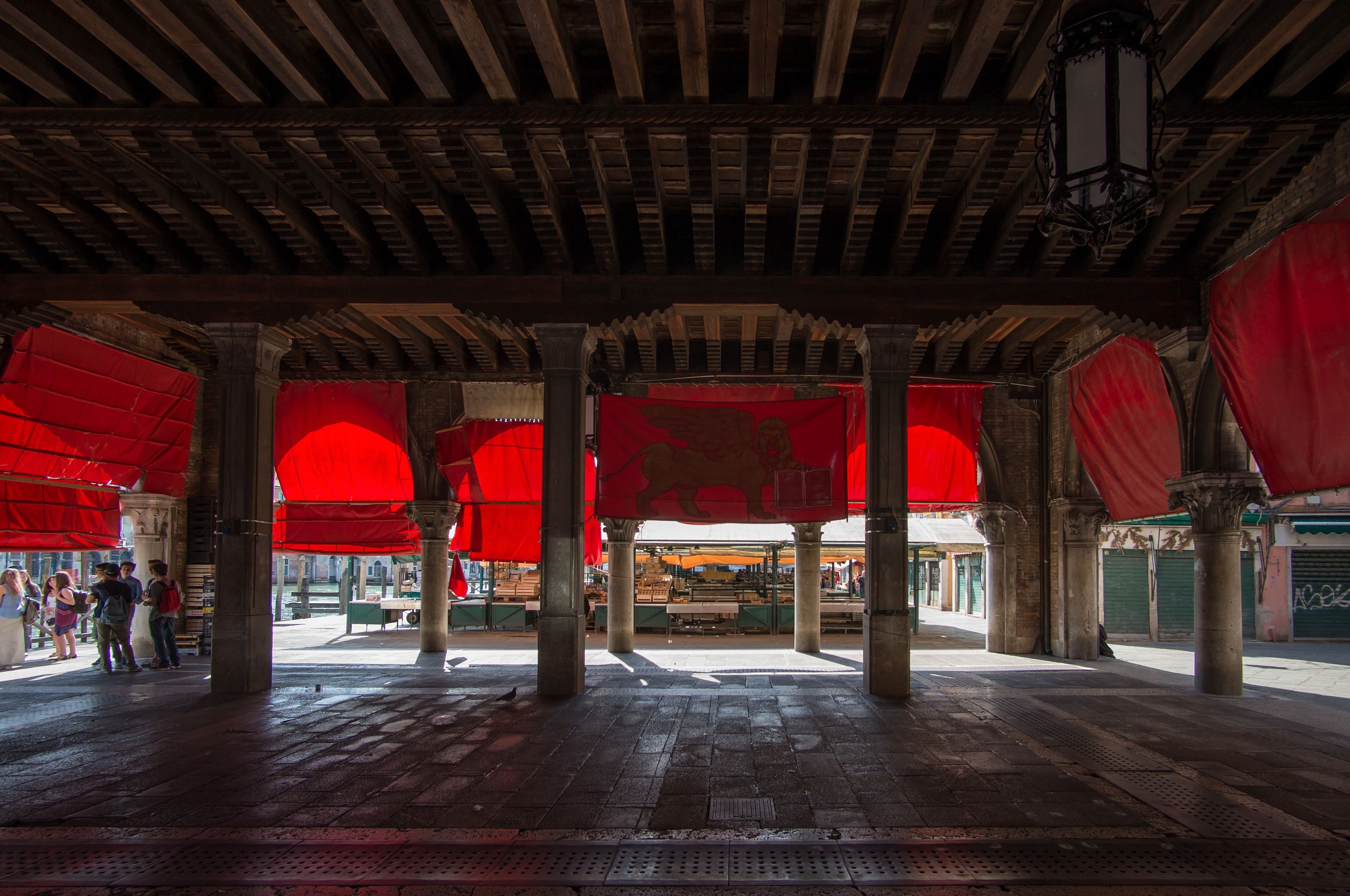 Rialto fish market on Sunday morning