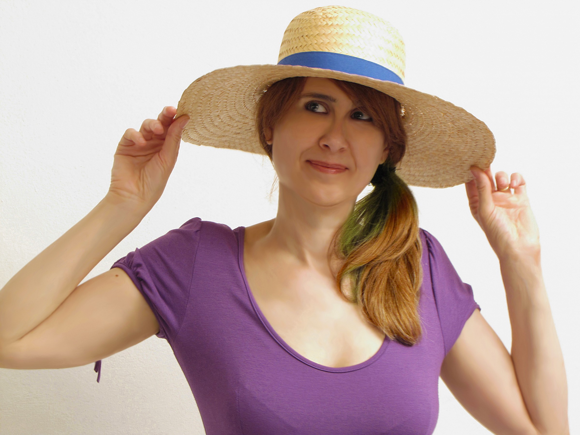 Signora con cappello