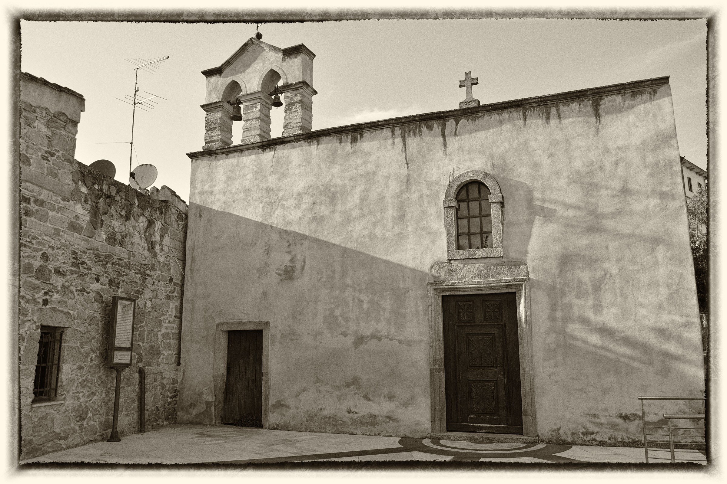 Ales church Sardinia