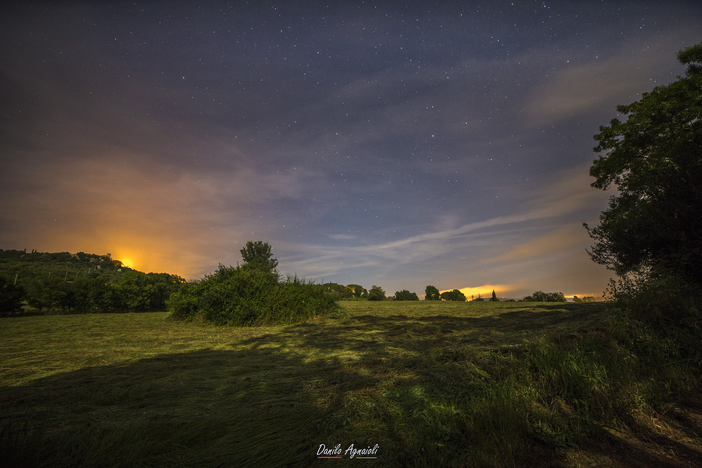 Con la luna alle spalle