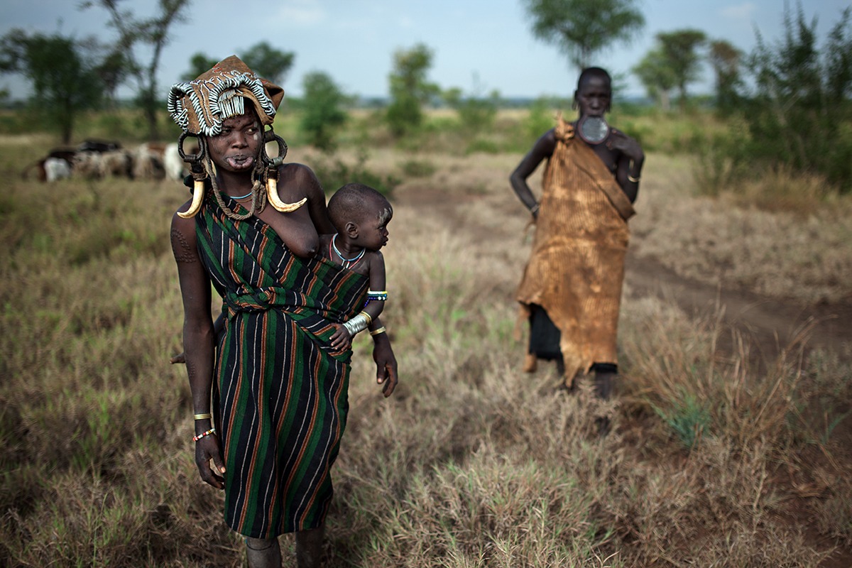 mursi village.. etiopia