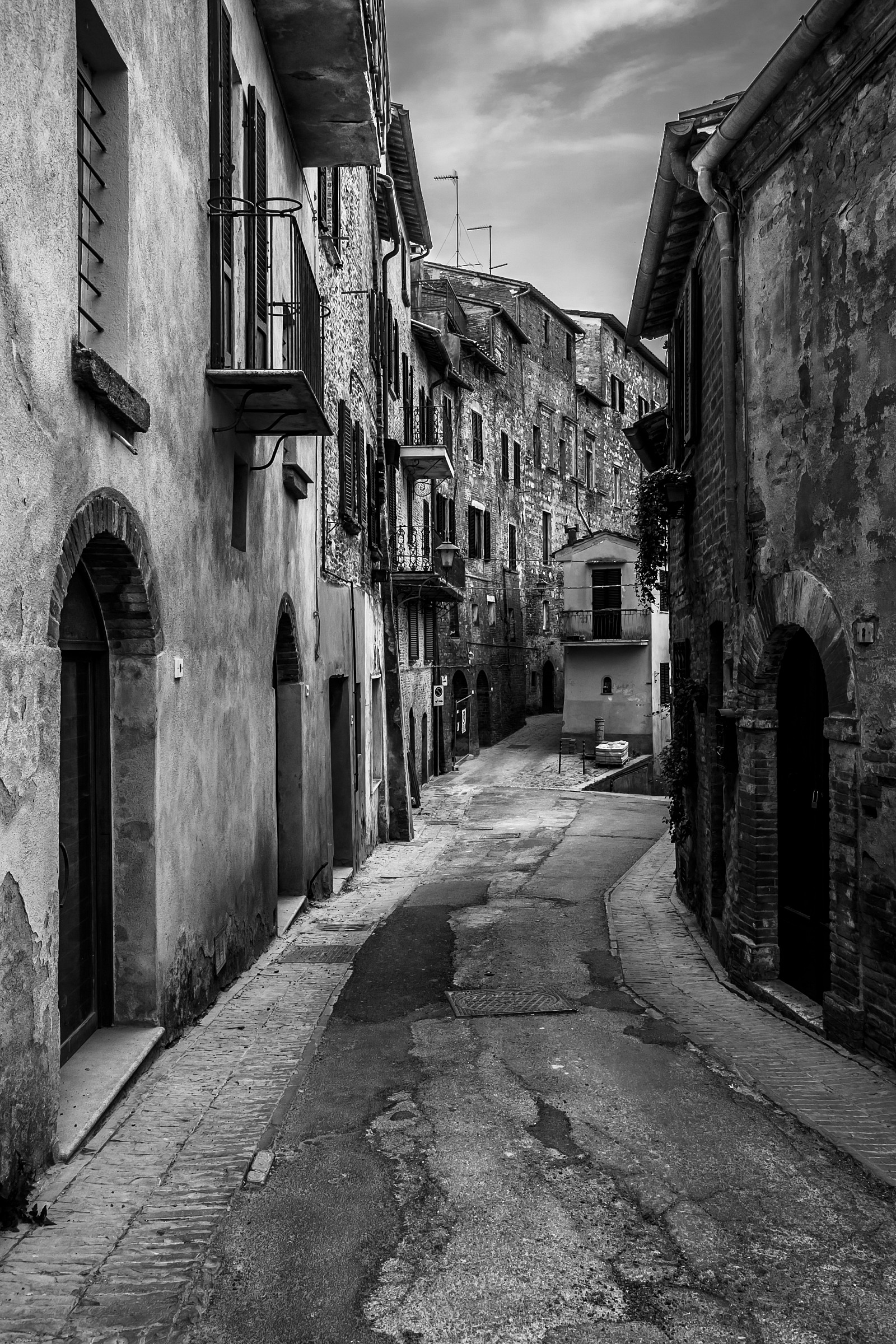 intervallo - Scorcio di Montepulciano....