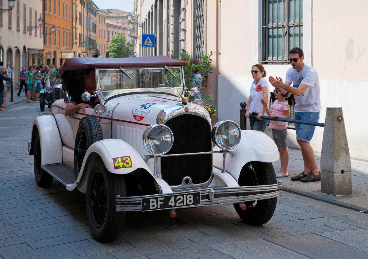 La corsa ventimiglia passa tra le vie di Bergamo
