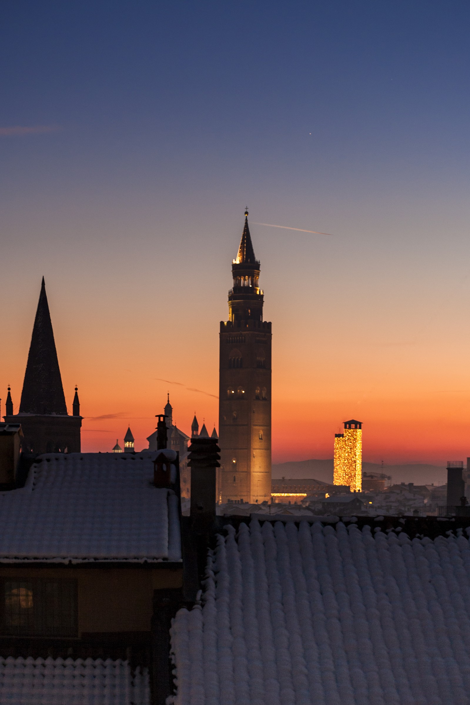 _tramonto sul Torrazzo