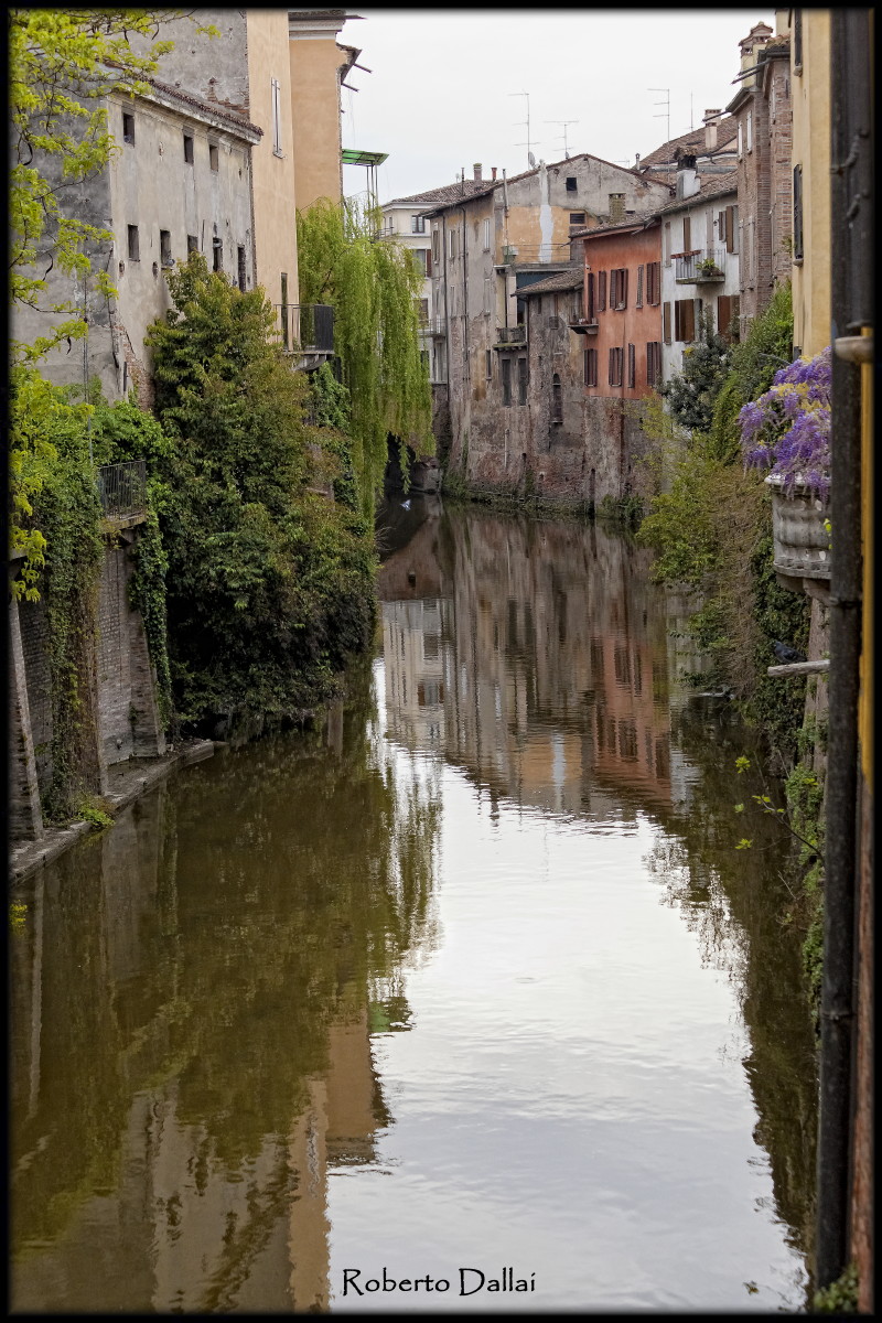 Il Rio che scorre in Mantova
