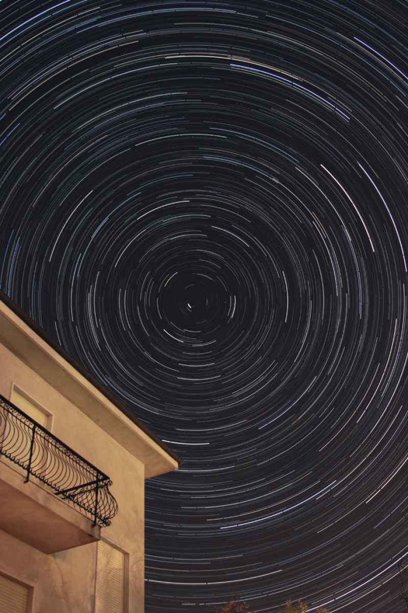 Star trail