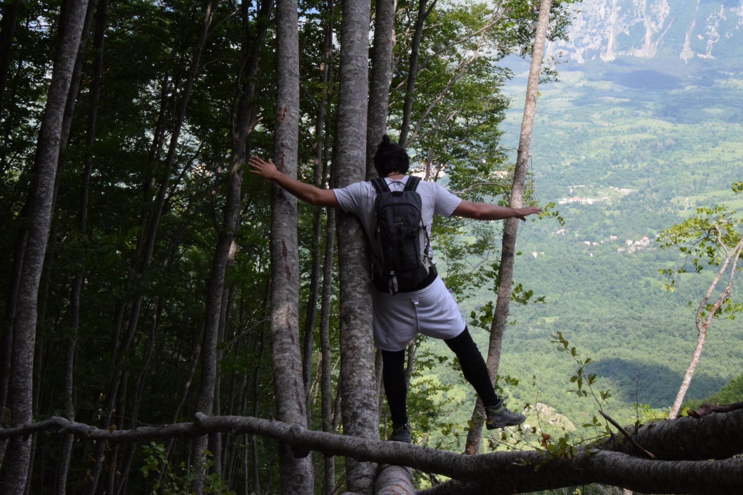Tightrope on Morrone :)