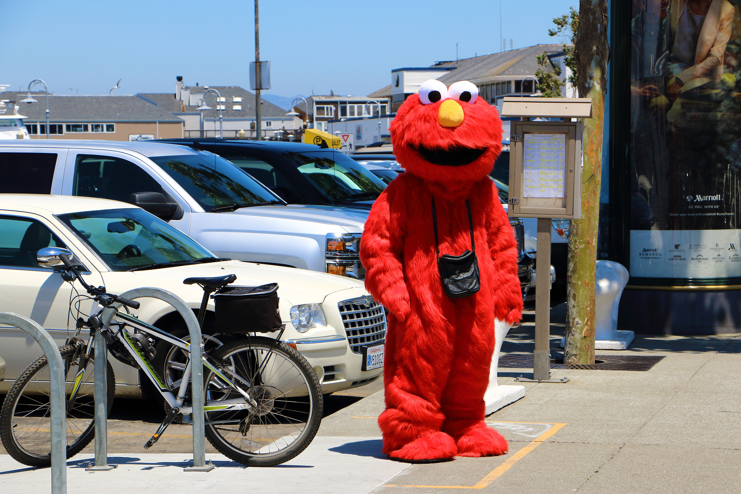 Gabibbo in San Francisco ...