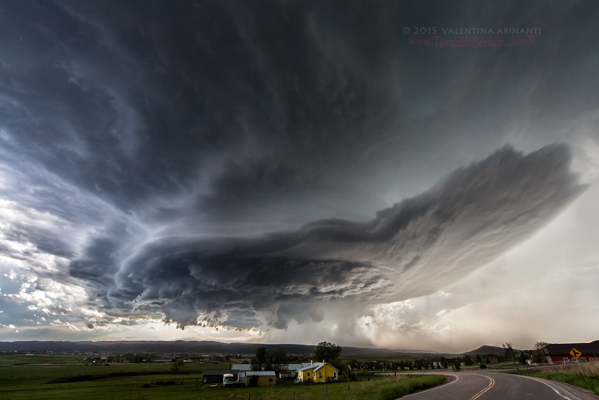 Supercell in Rapid City, South Dakota