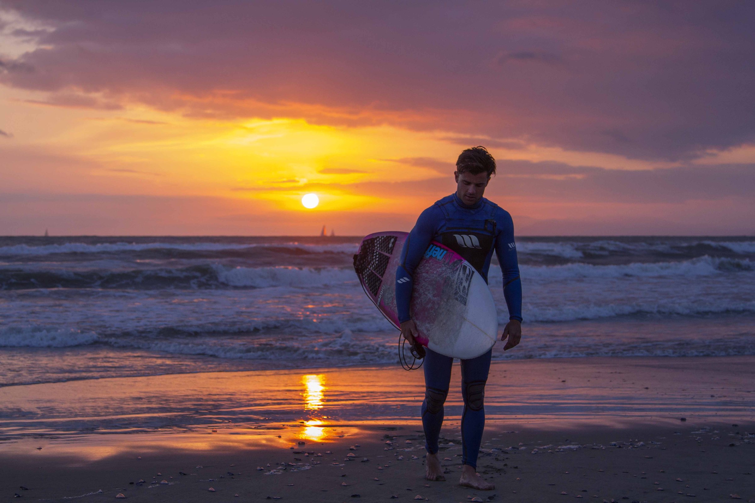 Gianmarco after surfing