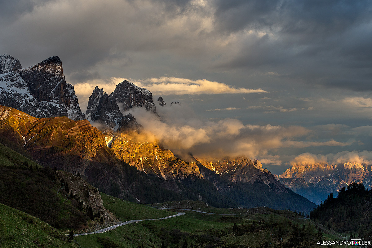 Tramonto (Pale di San Martino)
