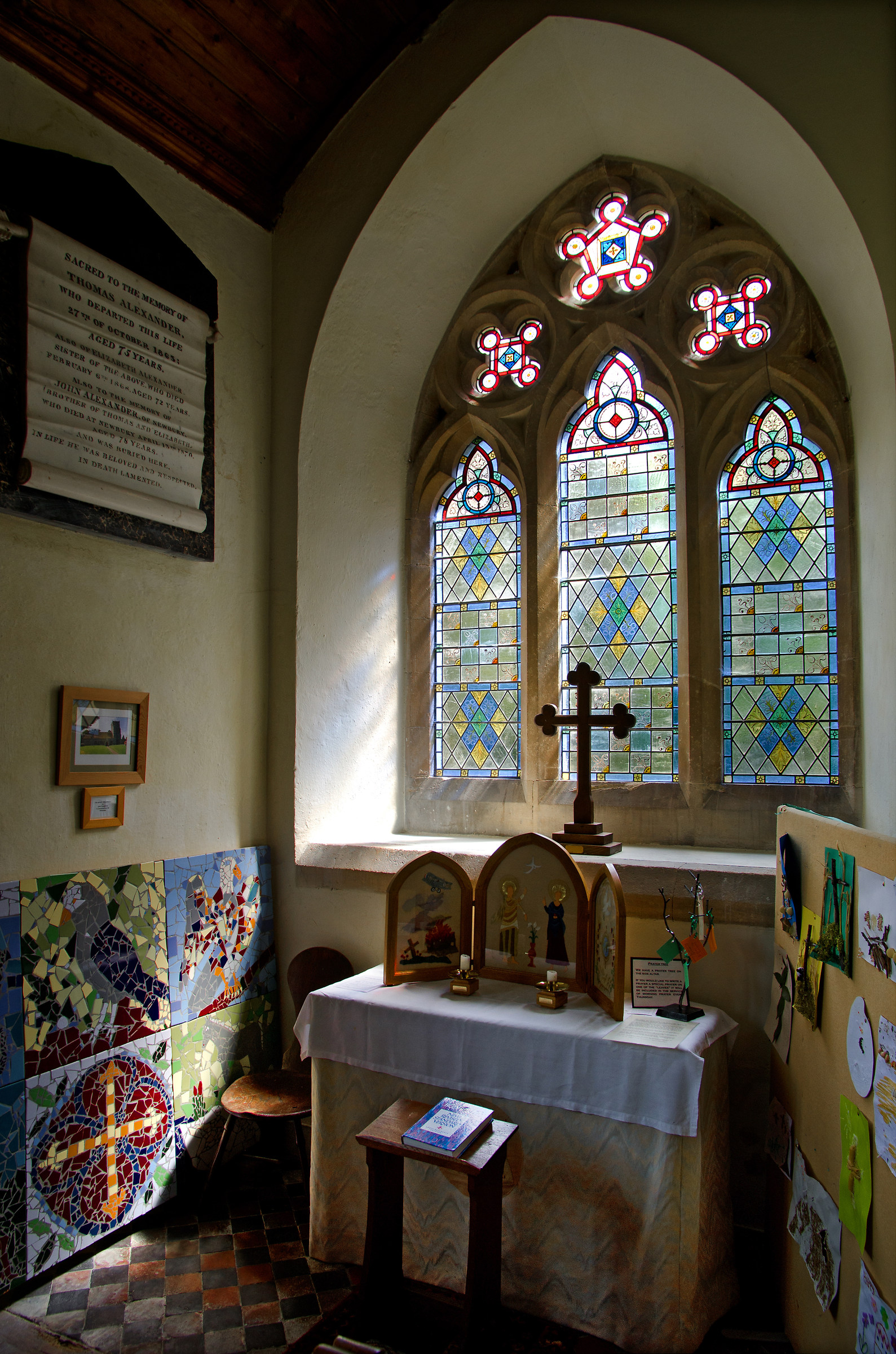 Gli spazi di preghiera, Upavon Chiesa
