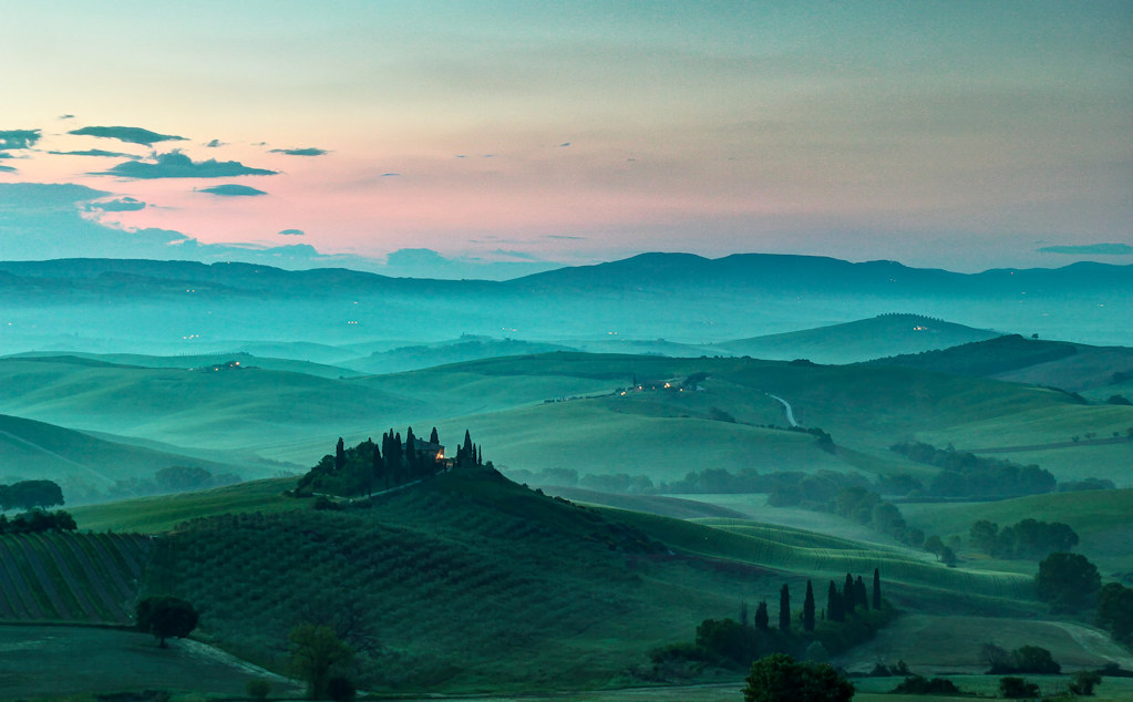 Poggio Belvedere ..aspettando dawn.