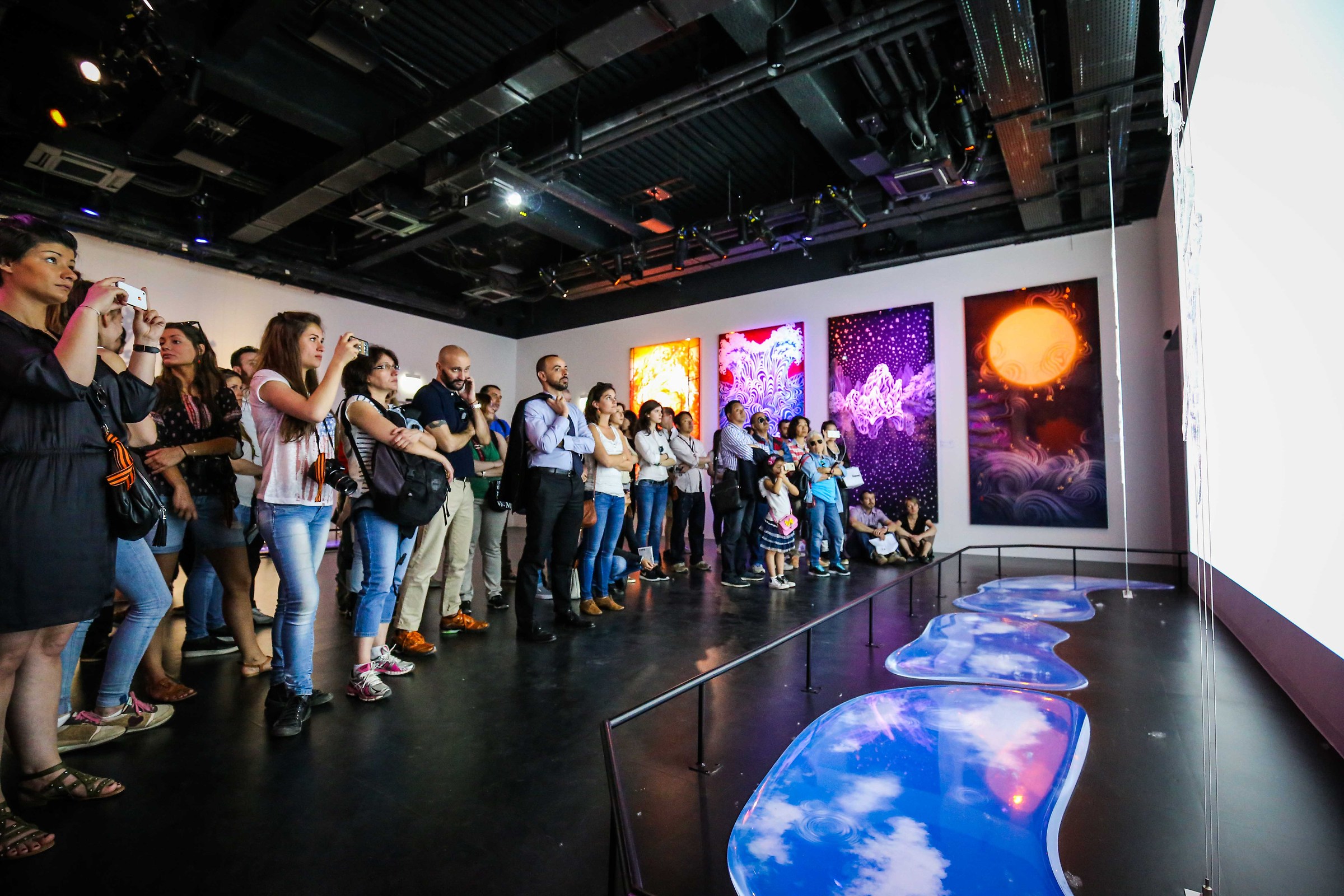 Interno padiglione Giappone