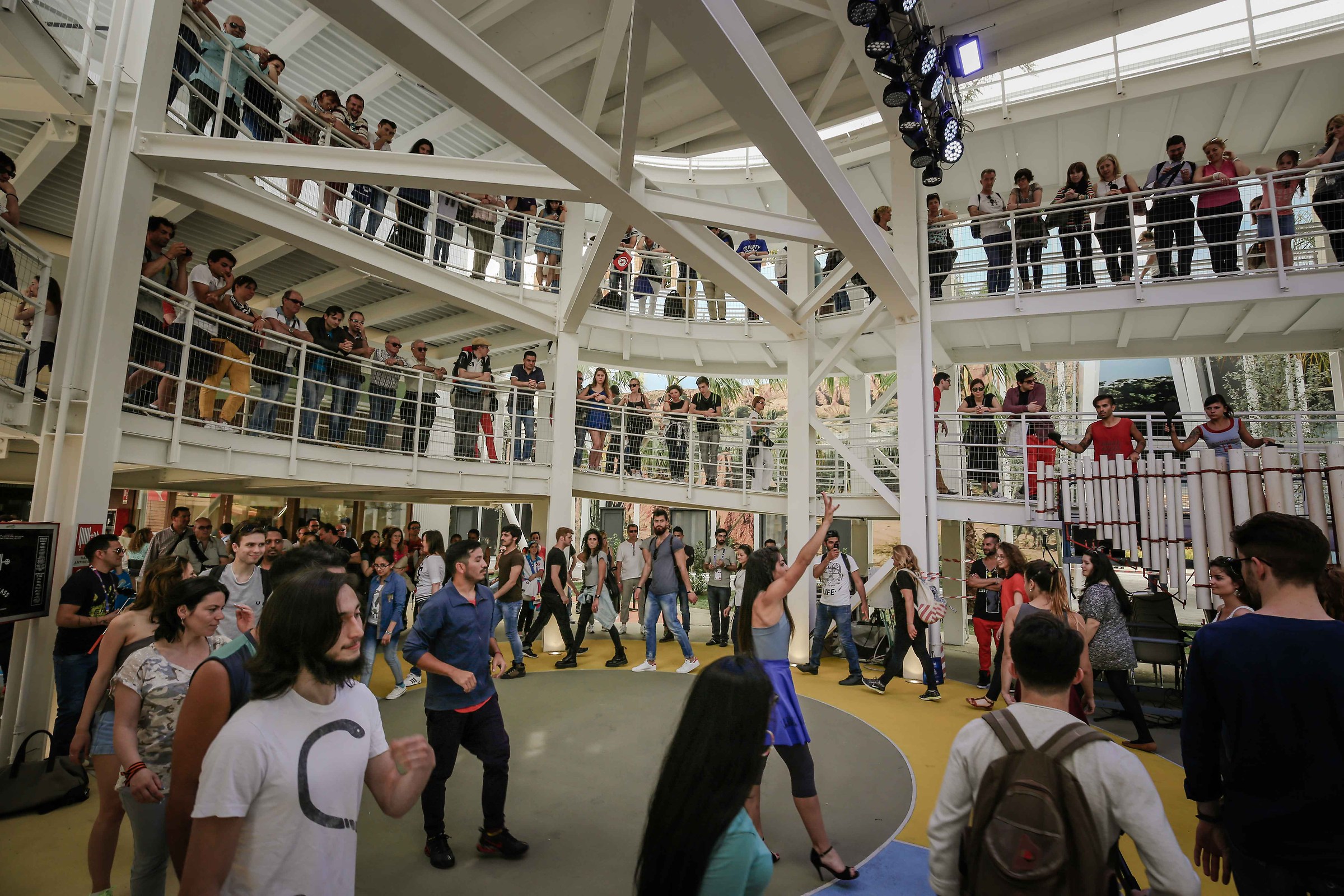 Lezioni di Tango! Padiglione Argentina