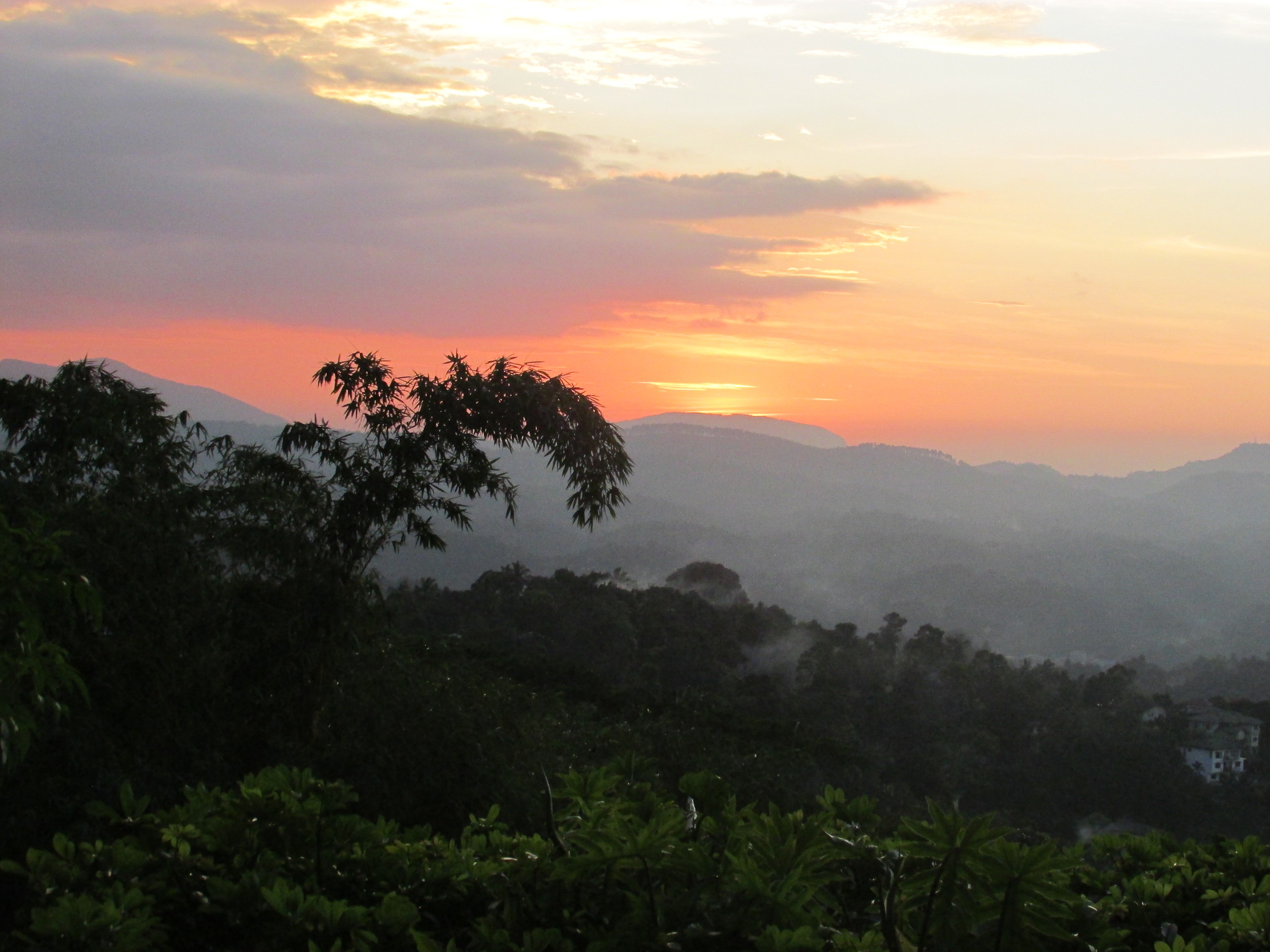 Sunset on Amaya Hills