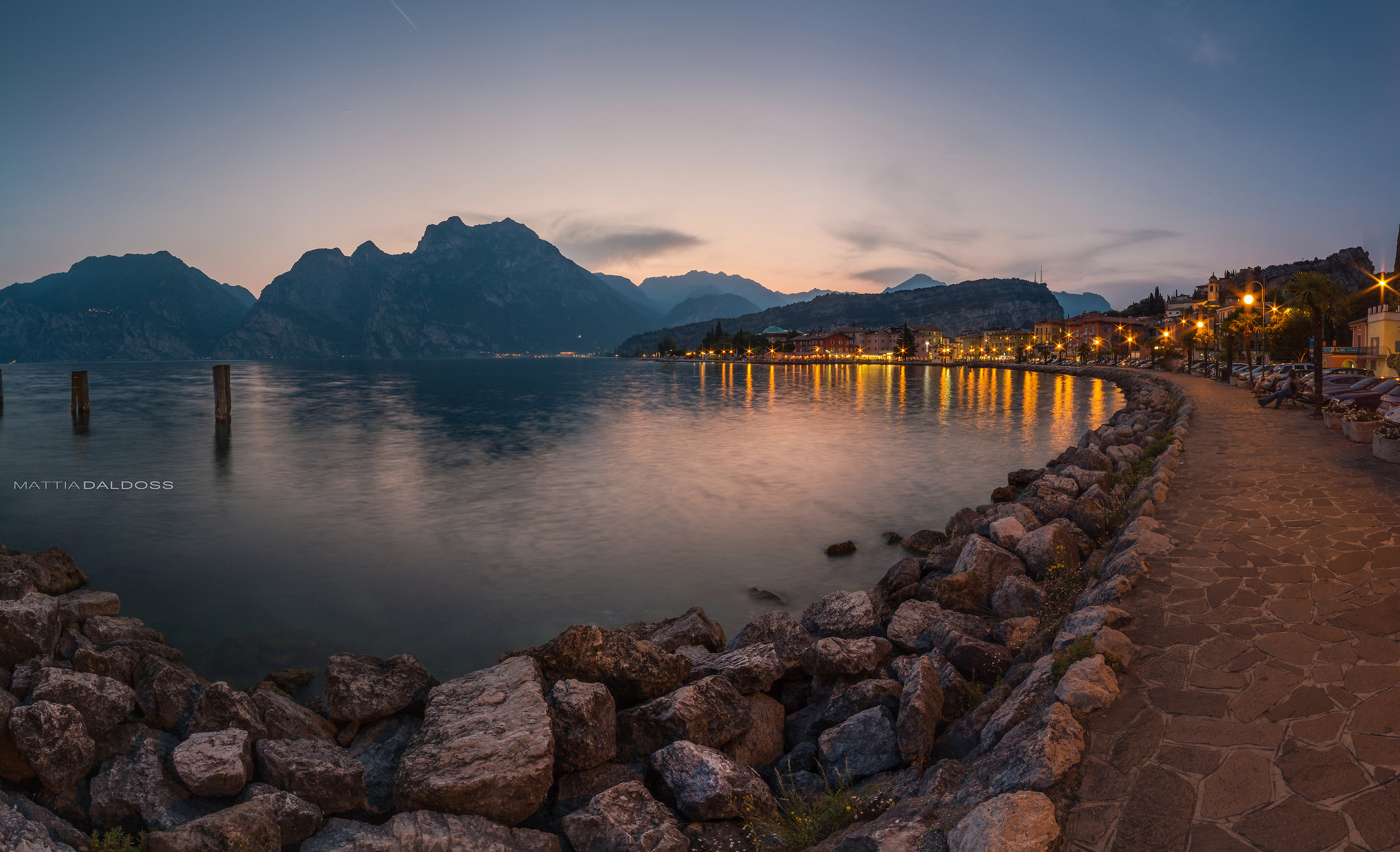Blue hour Torbole