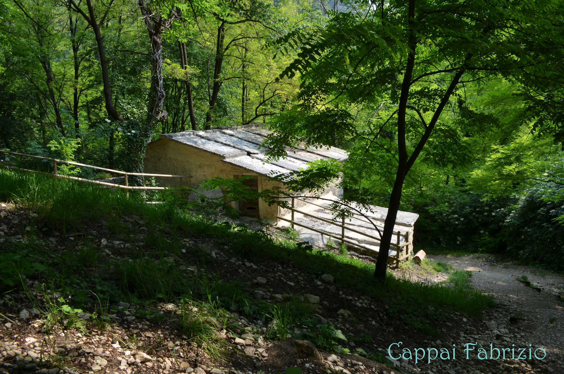 La casetta nel sentiero...