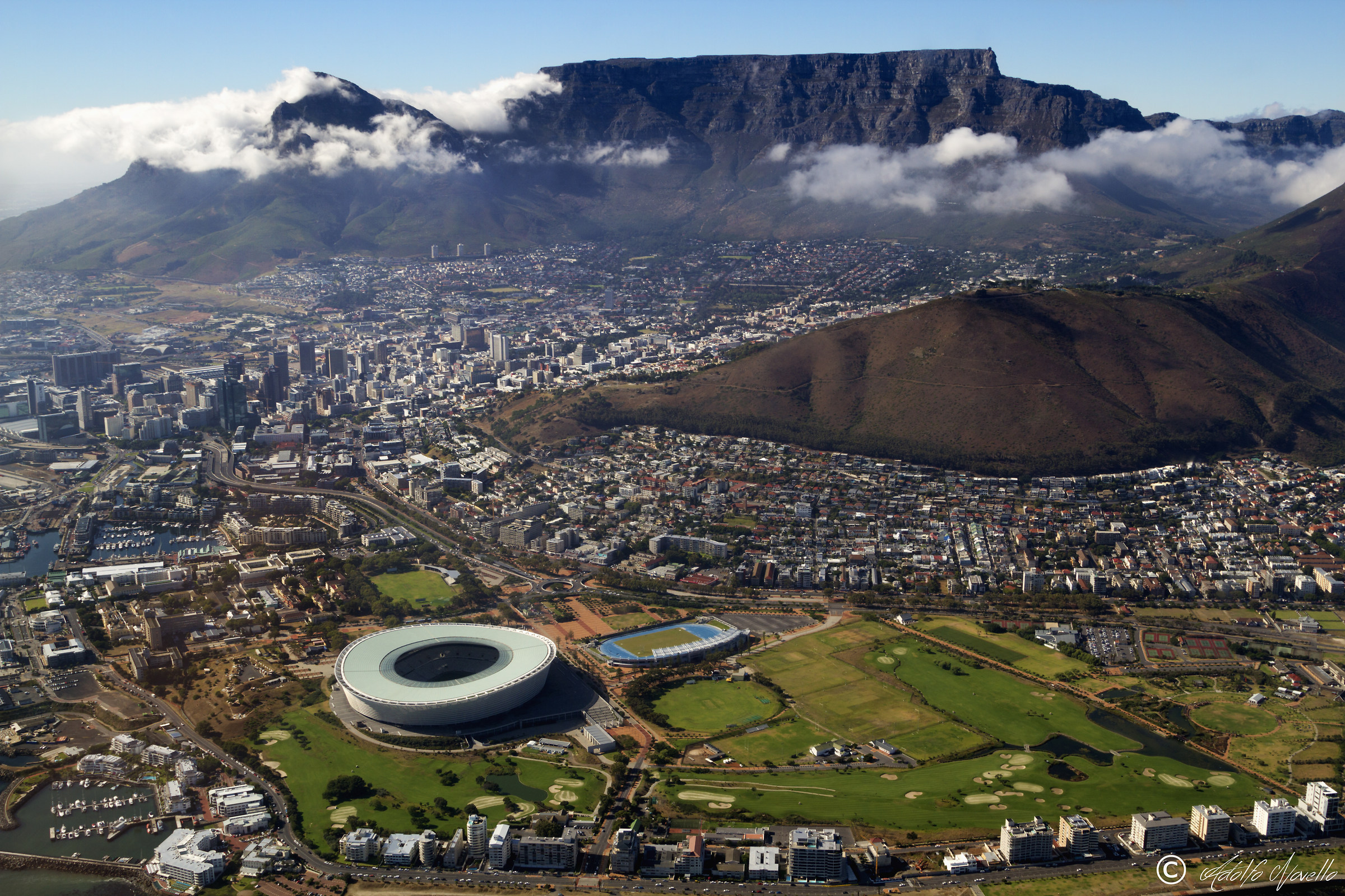 Cape Town dall'elicottero 1