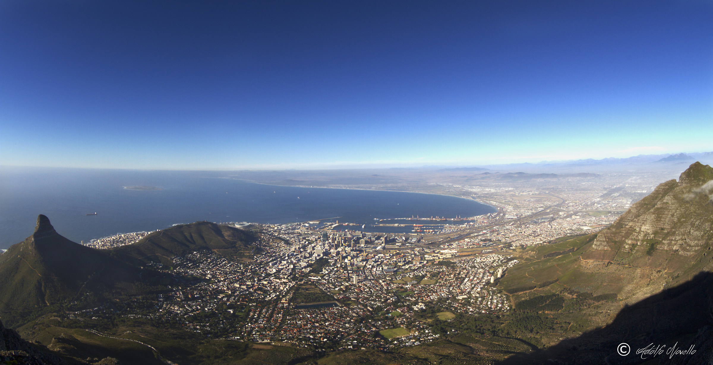 Vista dalla Table Mountain