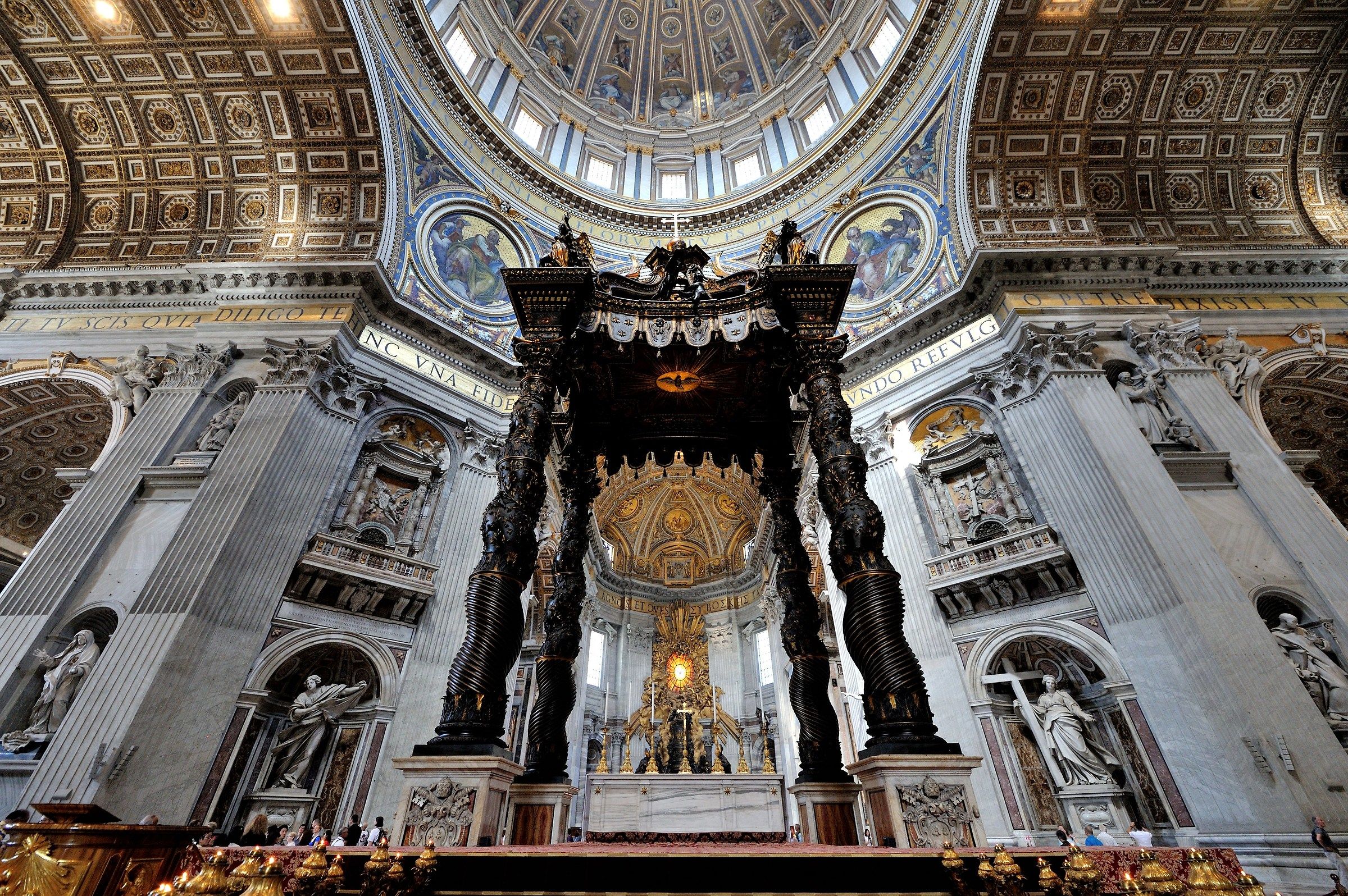 Roma-Interno Basilica S.Pietro