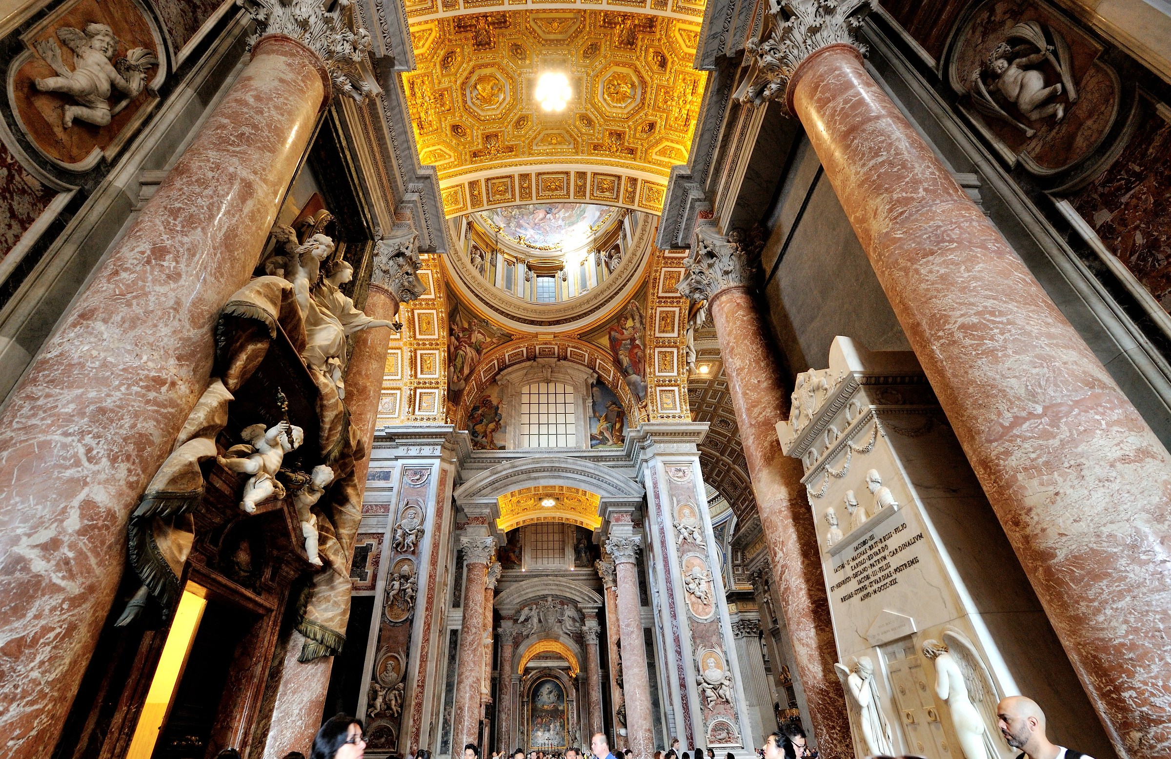 Roma-Interno Basilica S.Pietro