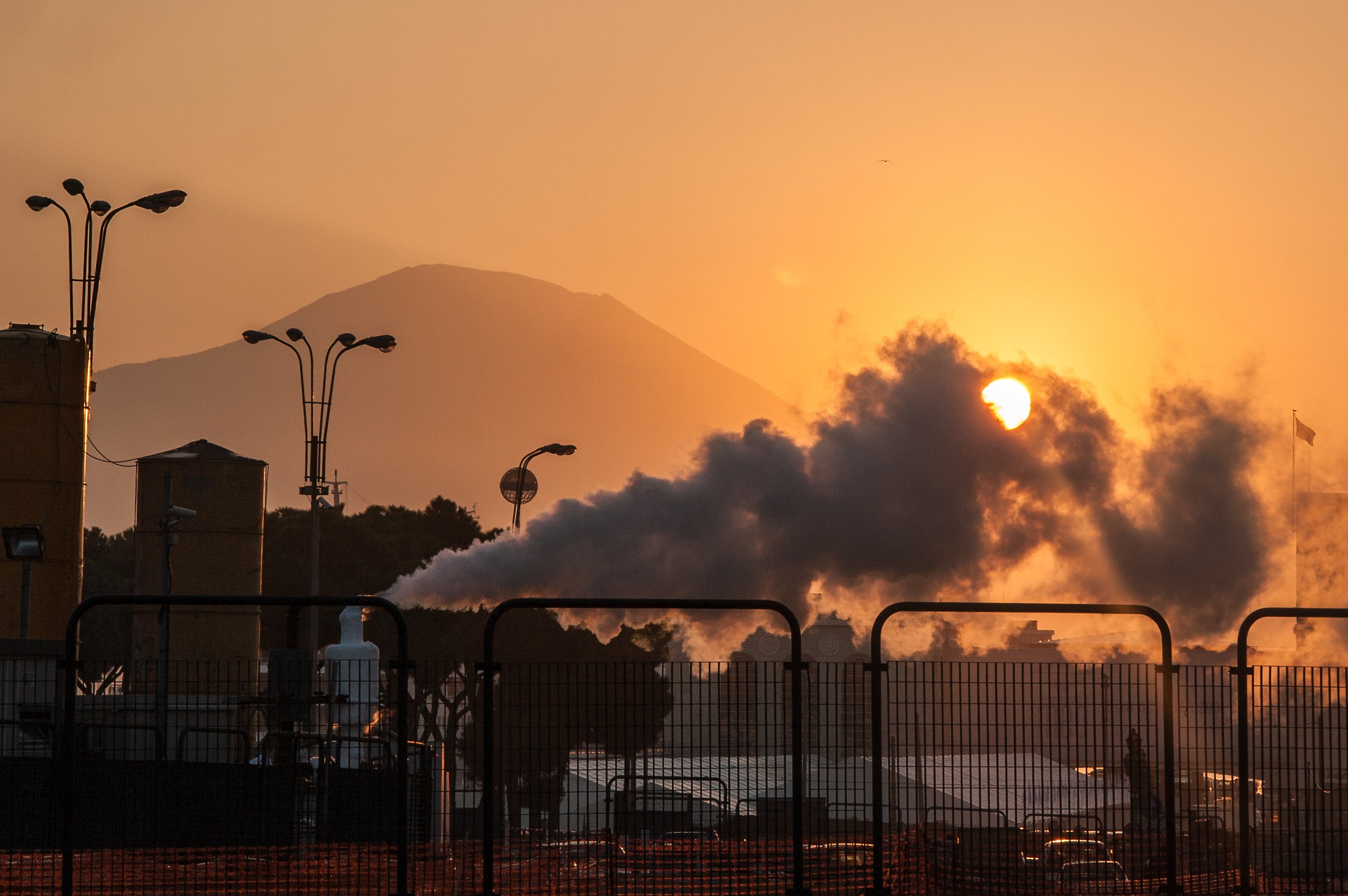 work in progress all'ombra del Vesuvio