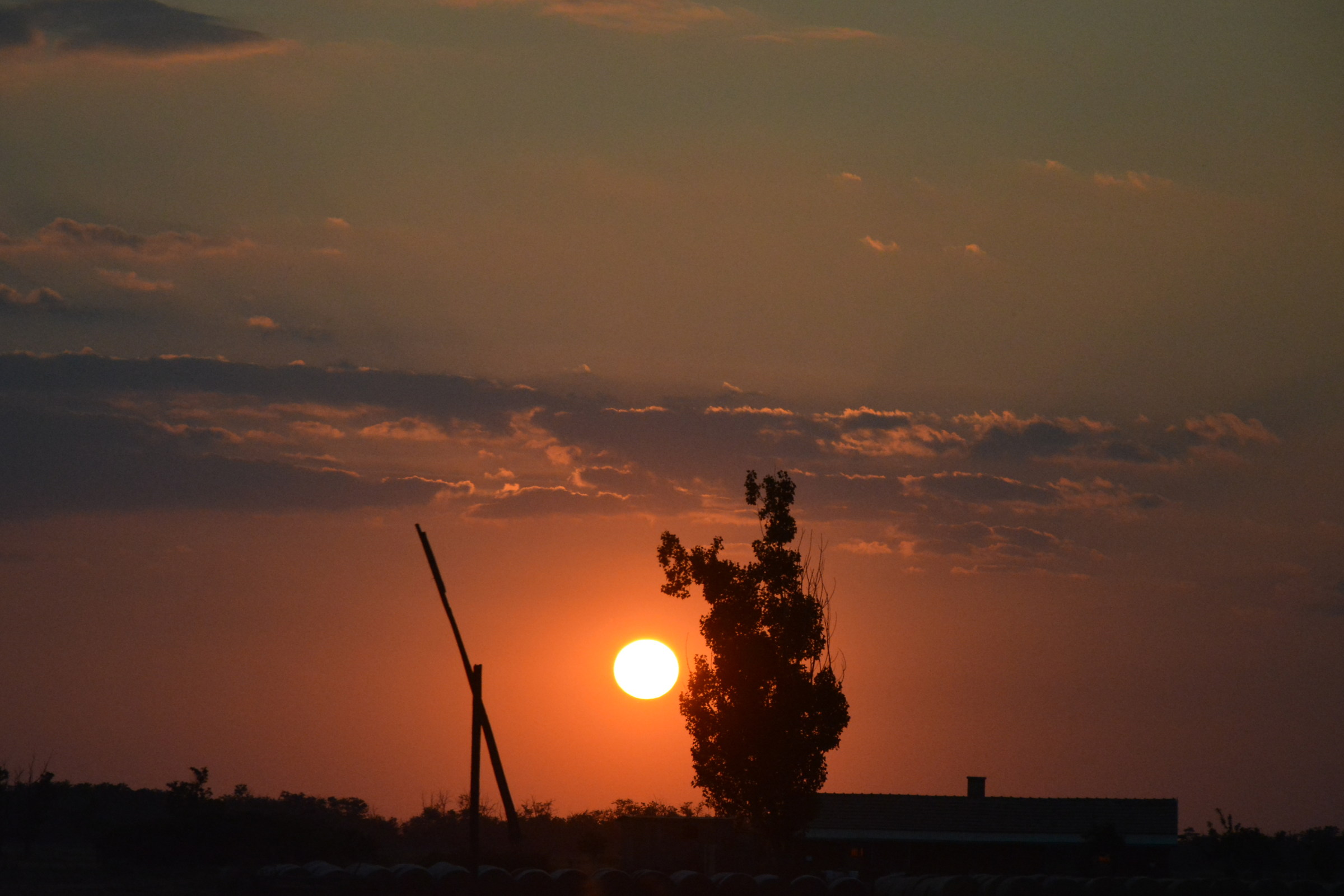 Hortobágy tramonto nuda