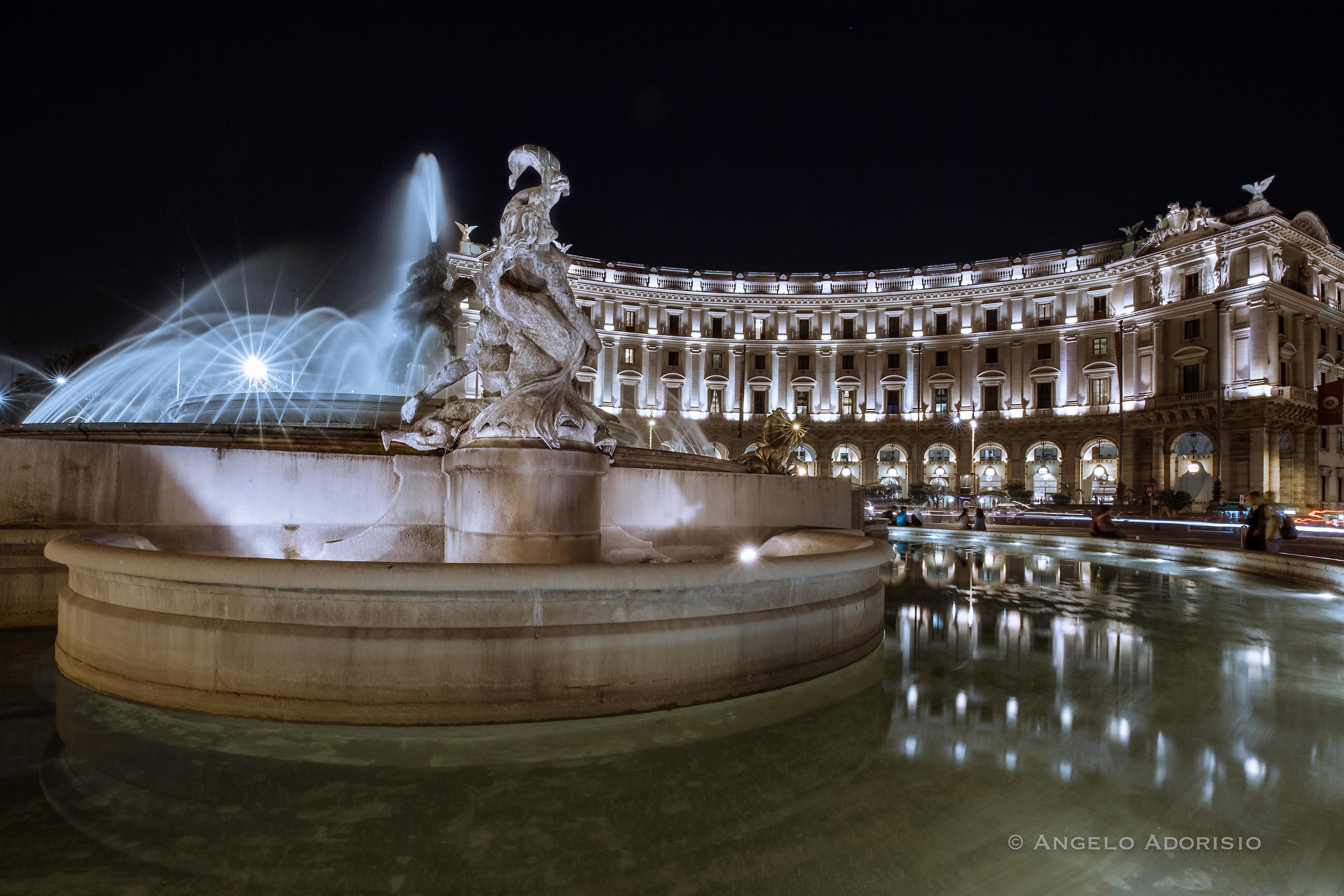 Roma - Piazza Esedra - Piazza della Repubblica