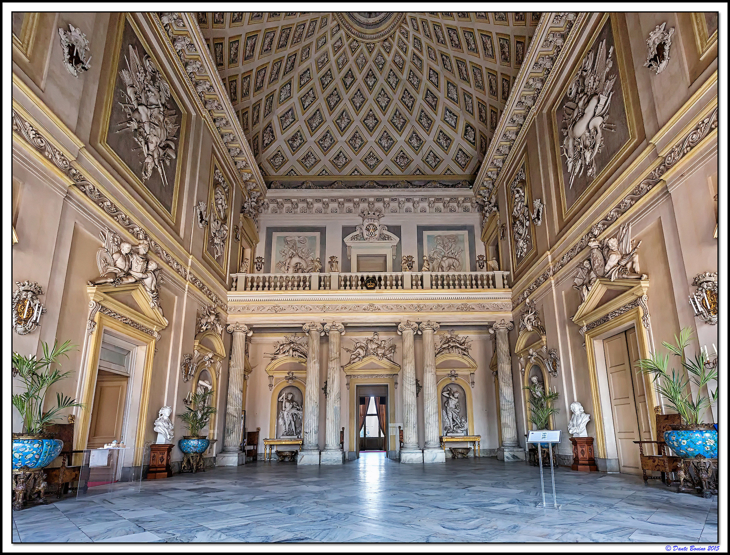 Il Castello di Racconigi: Il Salone d'Ercole