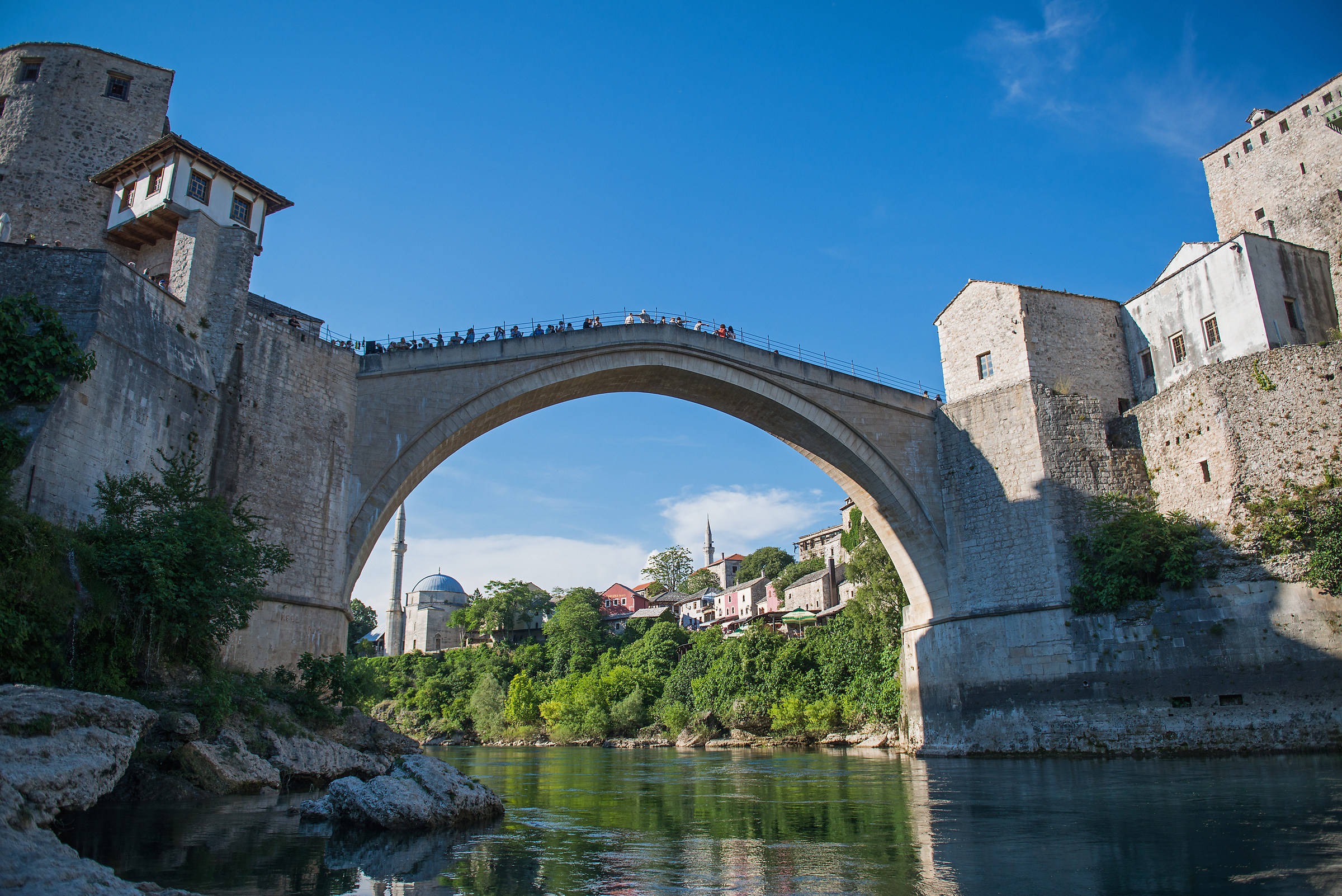 Mostar - The reconstructed bridge