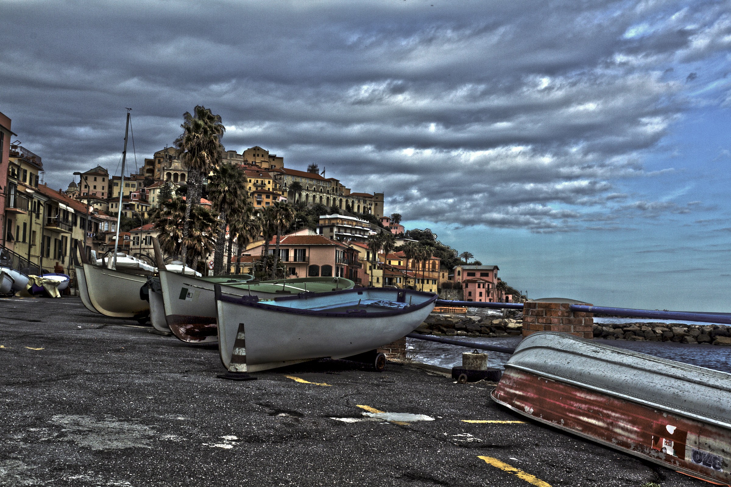 Vista di Porto Maurizio