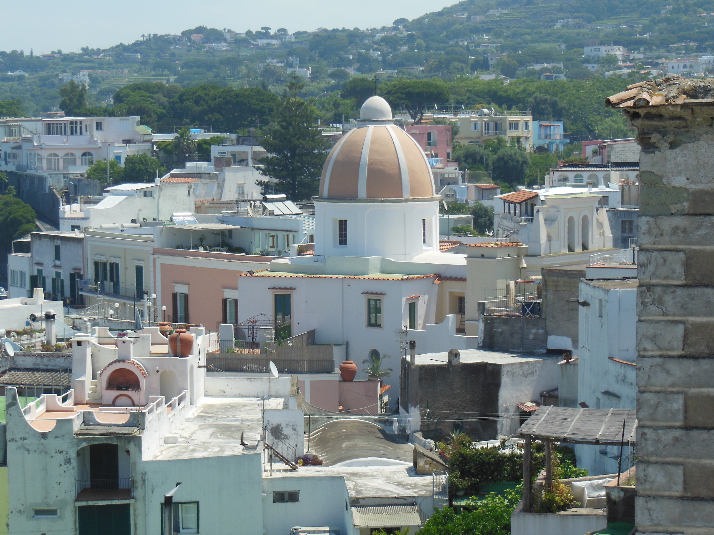 Forio D'Ischia ripresa dalla Torre Saracena.