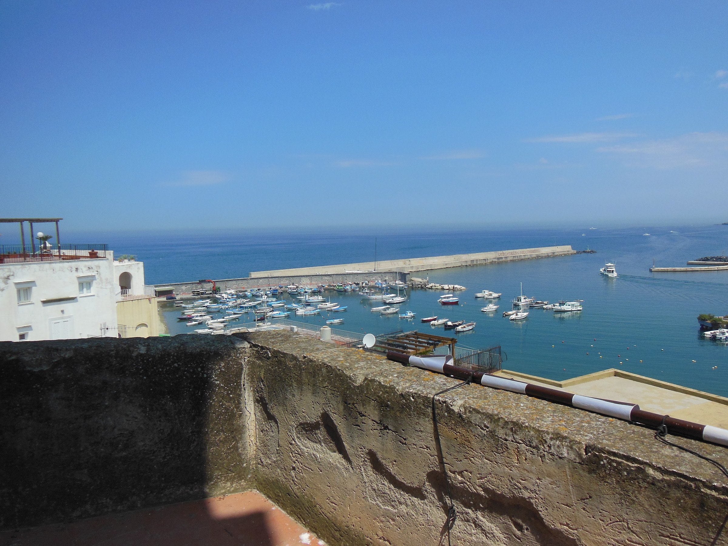 Il porto di Forio D'Ischia.