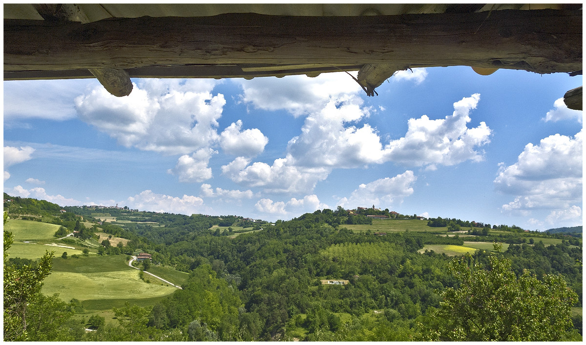 Panorama from Roddino (Cn)
