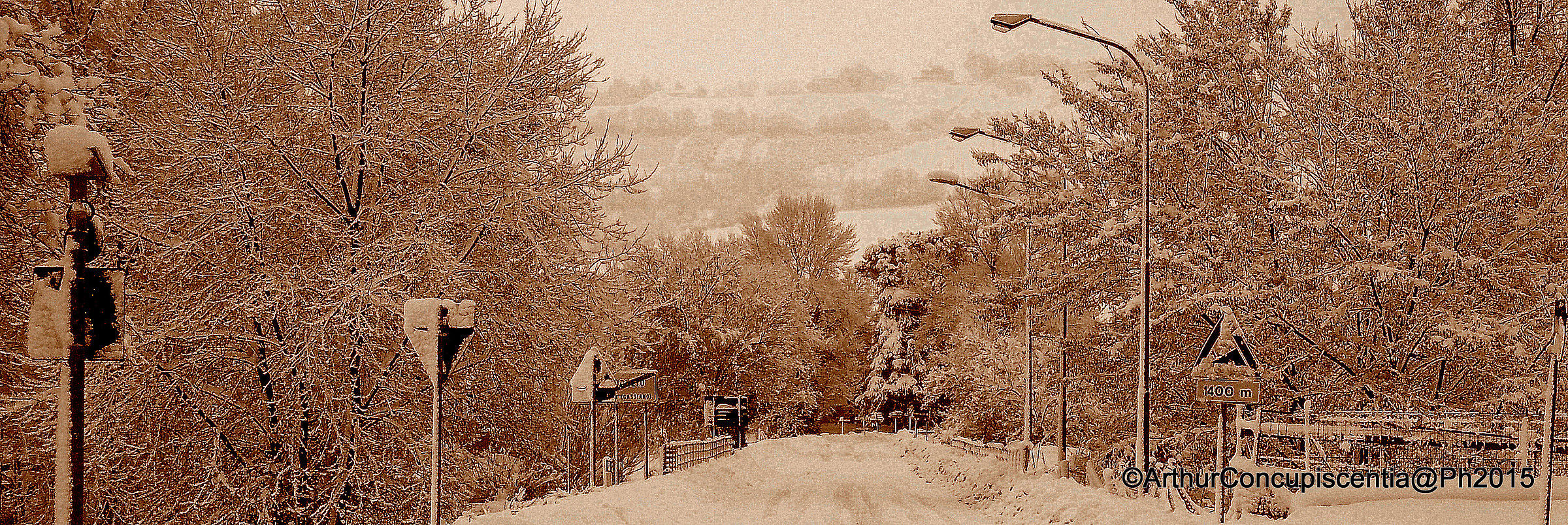 nevicata sul potenza
