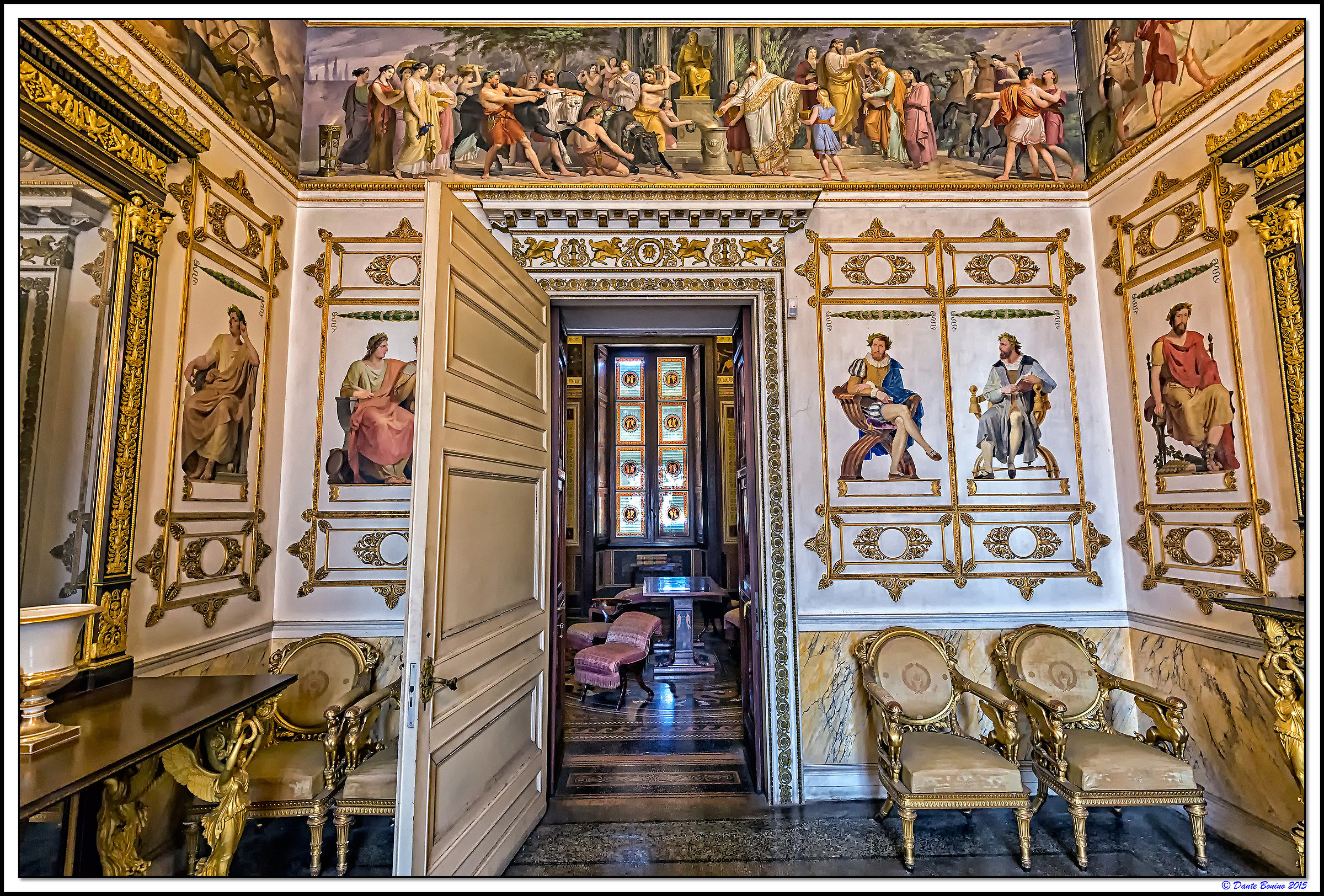 Il Castello di Racconigi: Gabinetto Reale di Apollo