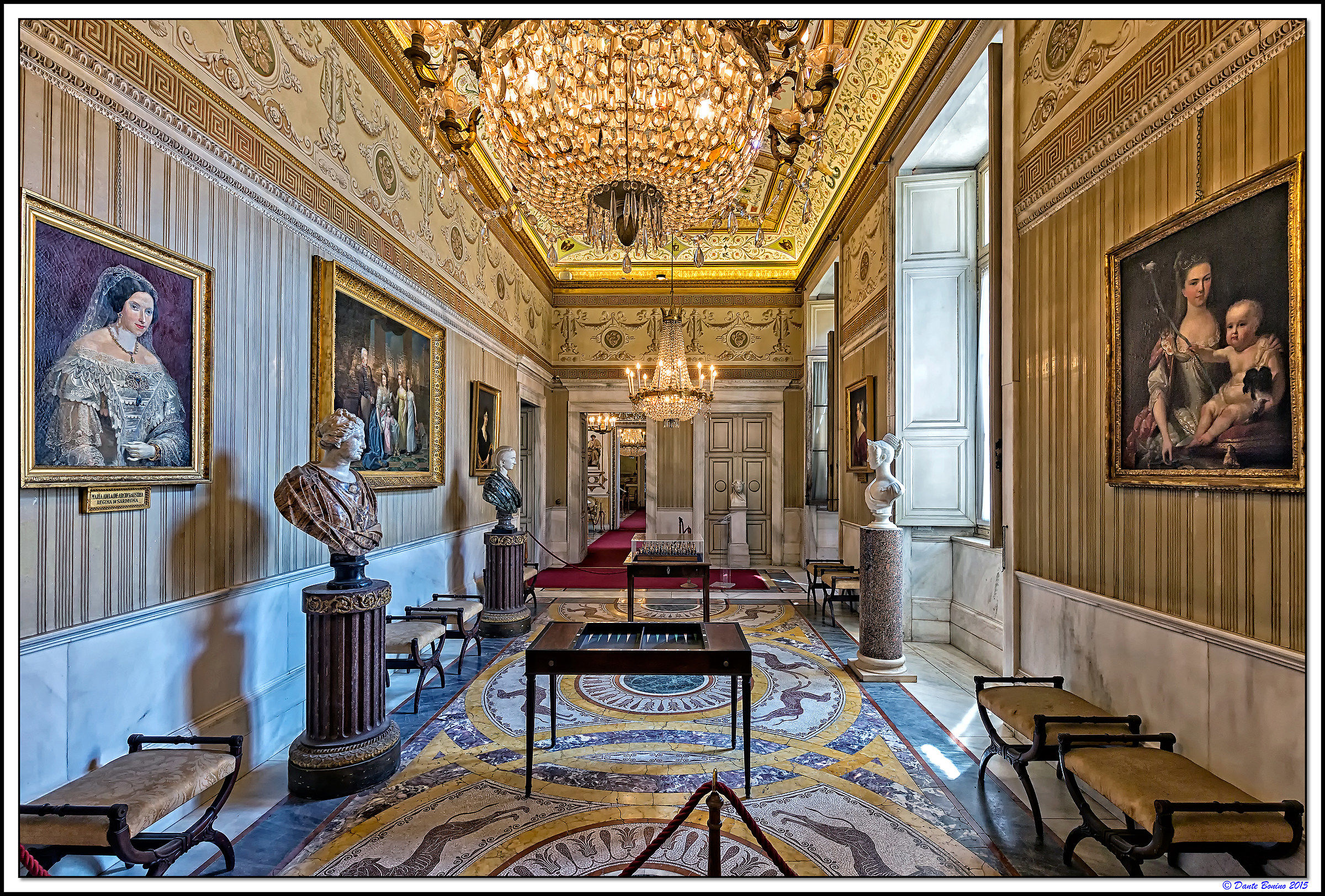 Il Castello di Racconigi: La Galleria di Eolo