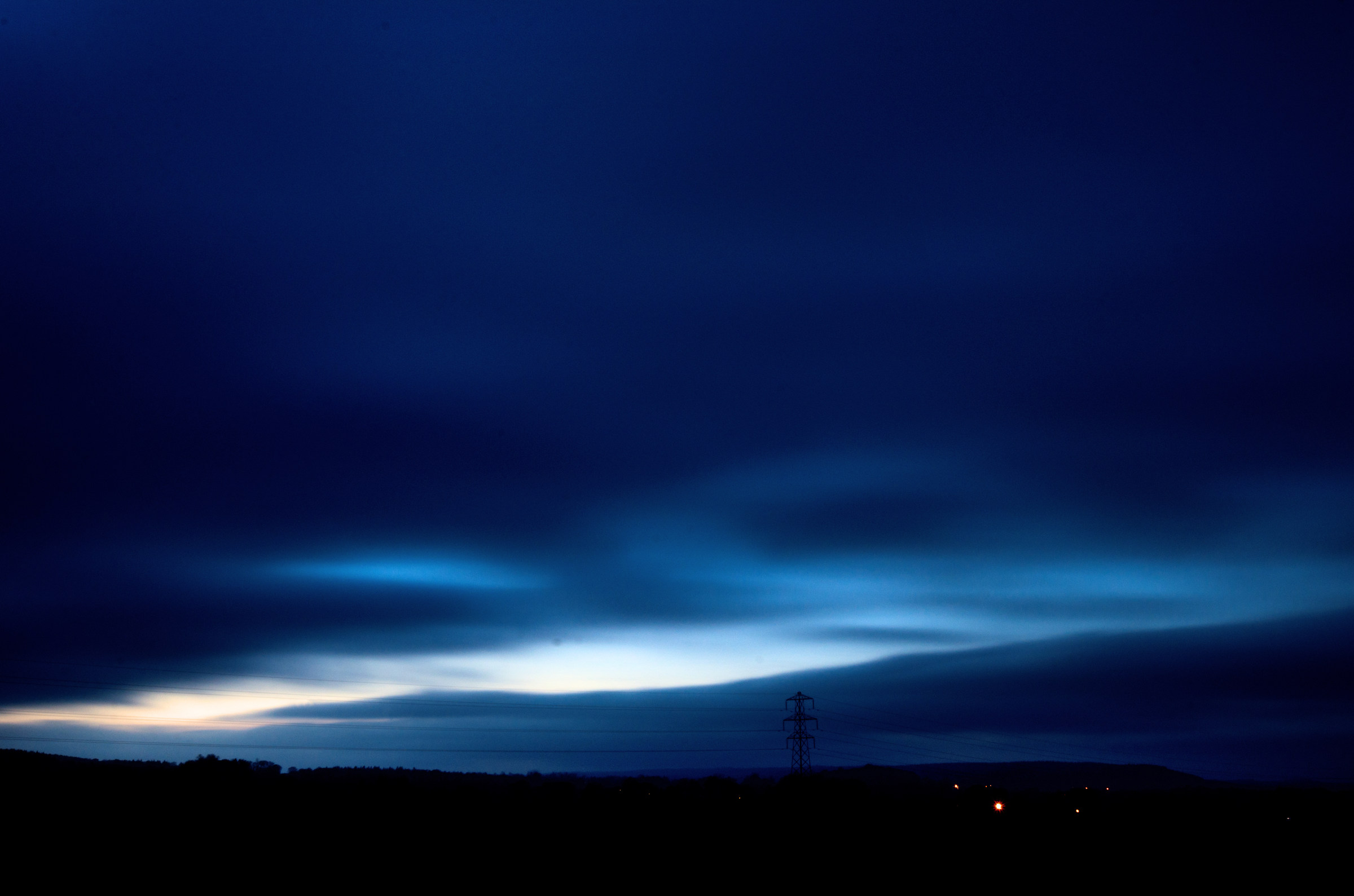 Streaks of Blue