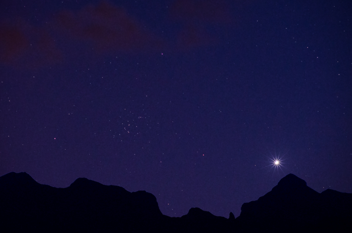 Venus and the cluster of Nativity